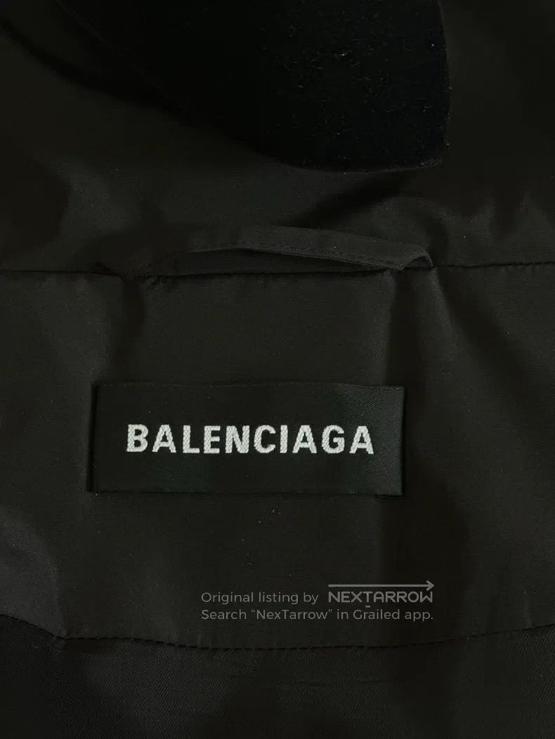 Other Balenciaga Black Back Logo Puffer Coat Jacket Size US M / EU 48-50 / 2 - 3 Thumbnail