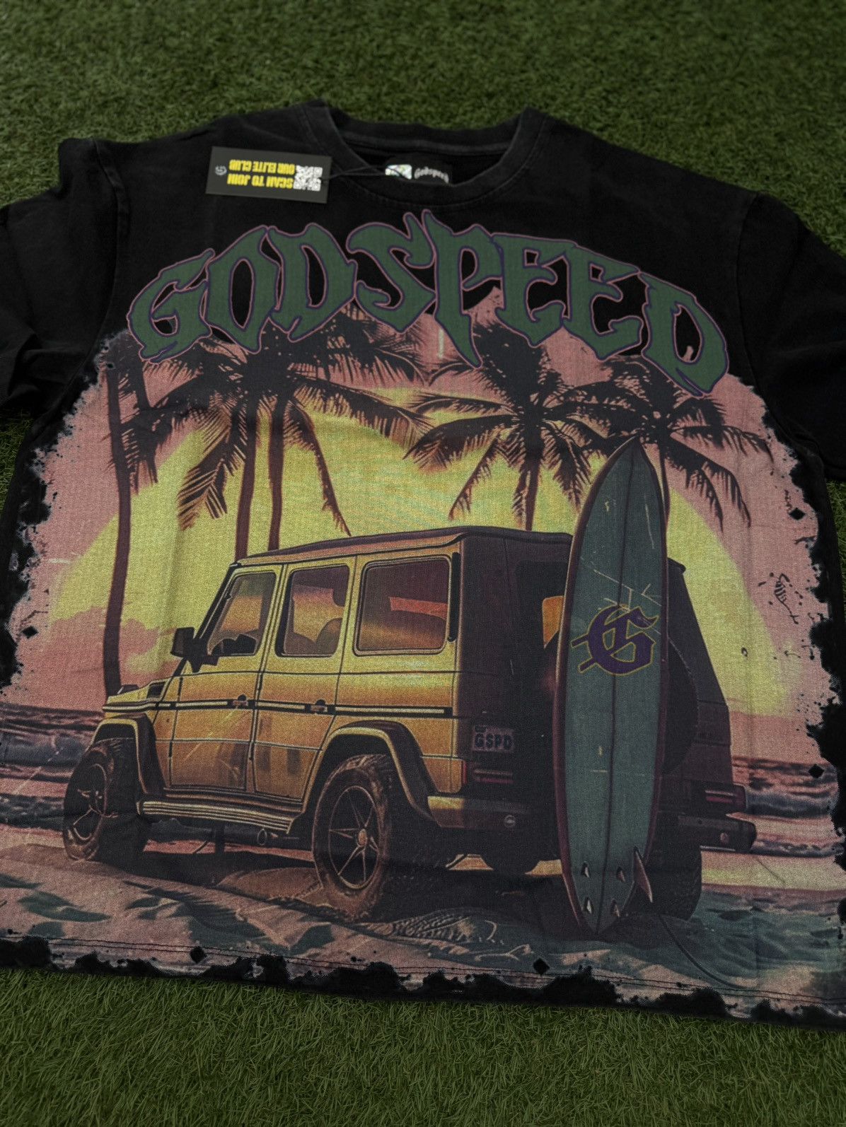 Godspeed Black Miami G Wagon Tee Shirt Size XL (NEW)
