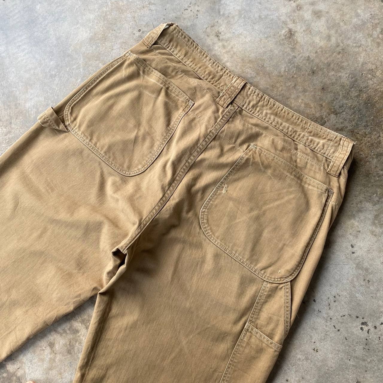 Polo Ralph Lauren VINTAGE POLO RALPH LAUREN CARPENTER MILITARY CARGO PANT Size US 34 / EU 50 - 16 Thumbnail
