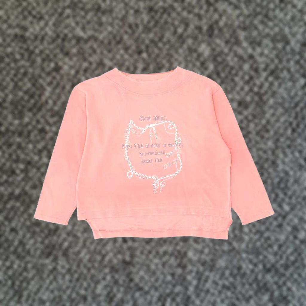 Pinko NORTH HILLS Womens Oversized Sweatshirt Jumper Pink UK 10 Small - RS09 Size S / US 4 / IT 40 - 1 Thumbnail