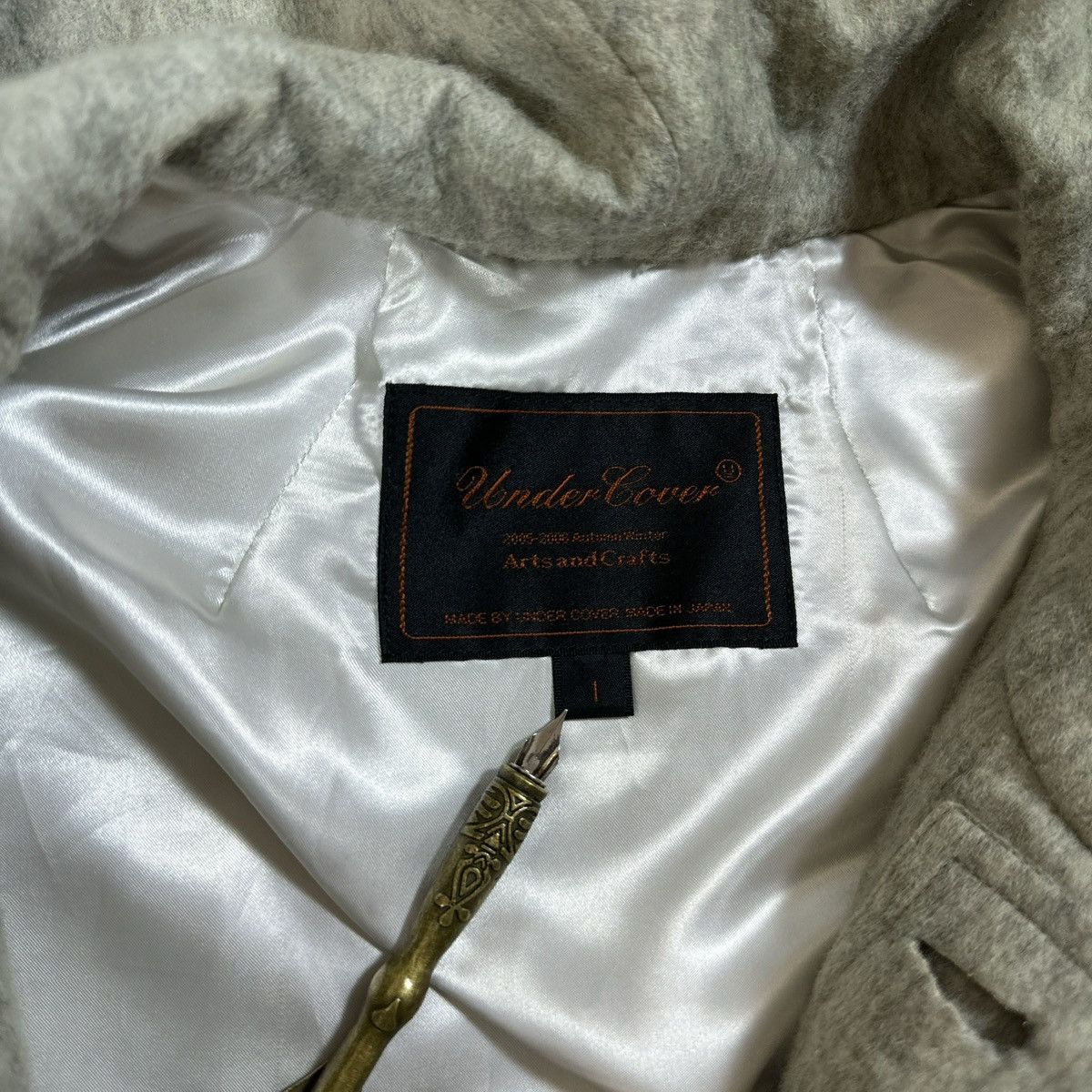 Undercover Undercover AW05 Arts and Crafts Coat Size US XS / EU 42 / 0 - 4 Thumbnail