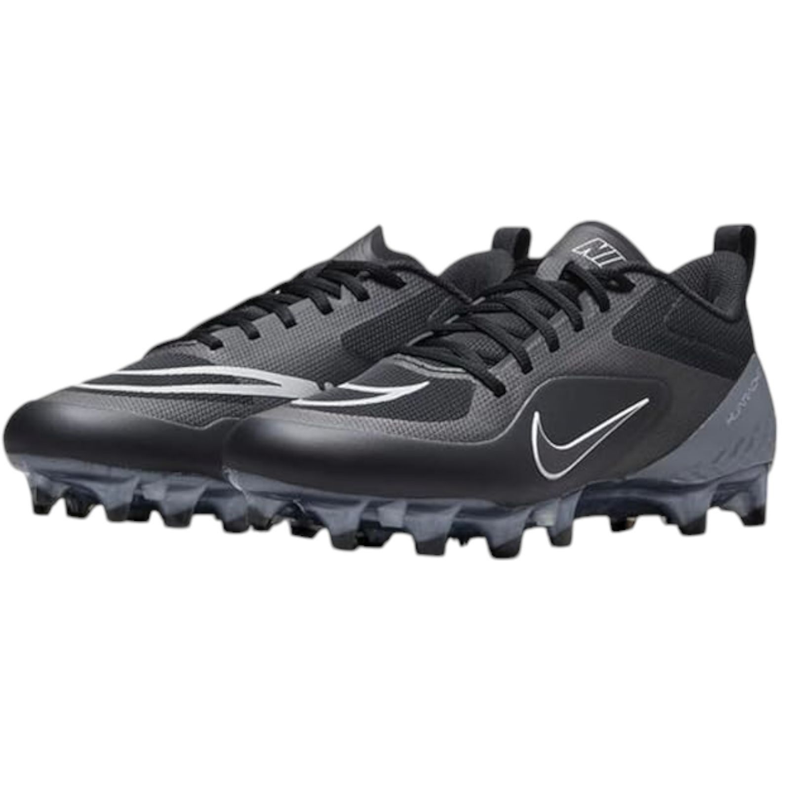 Nike Nike Alpha Huarache 8 Pro Black Grey CW4439-011 Mens Lacross Size US 13 / EU 46 - 4 Thumbnail