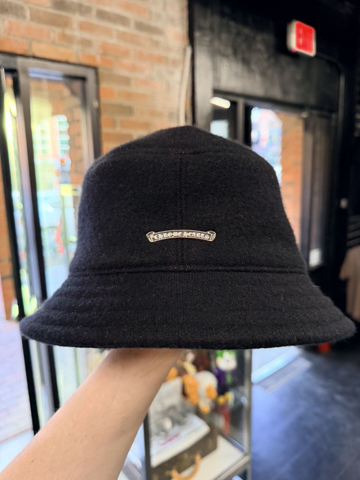 Chrome Hearts Cashmere chrome hearts bucket hat Size ONE SIZE - 3 Thumbnail