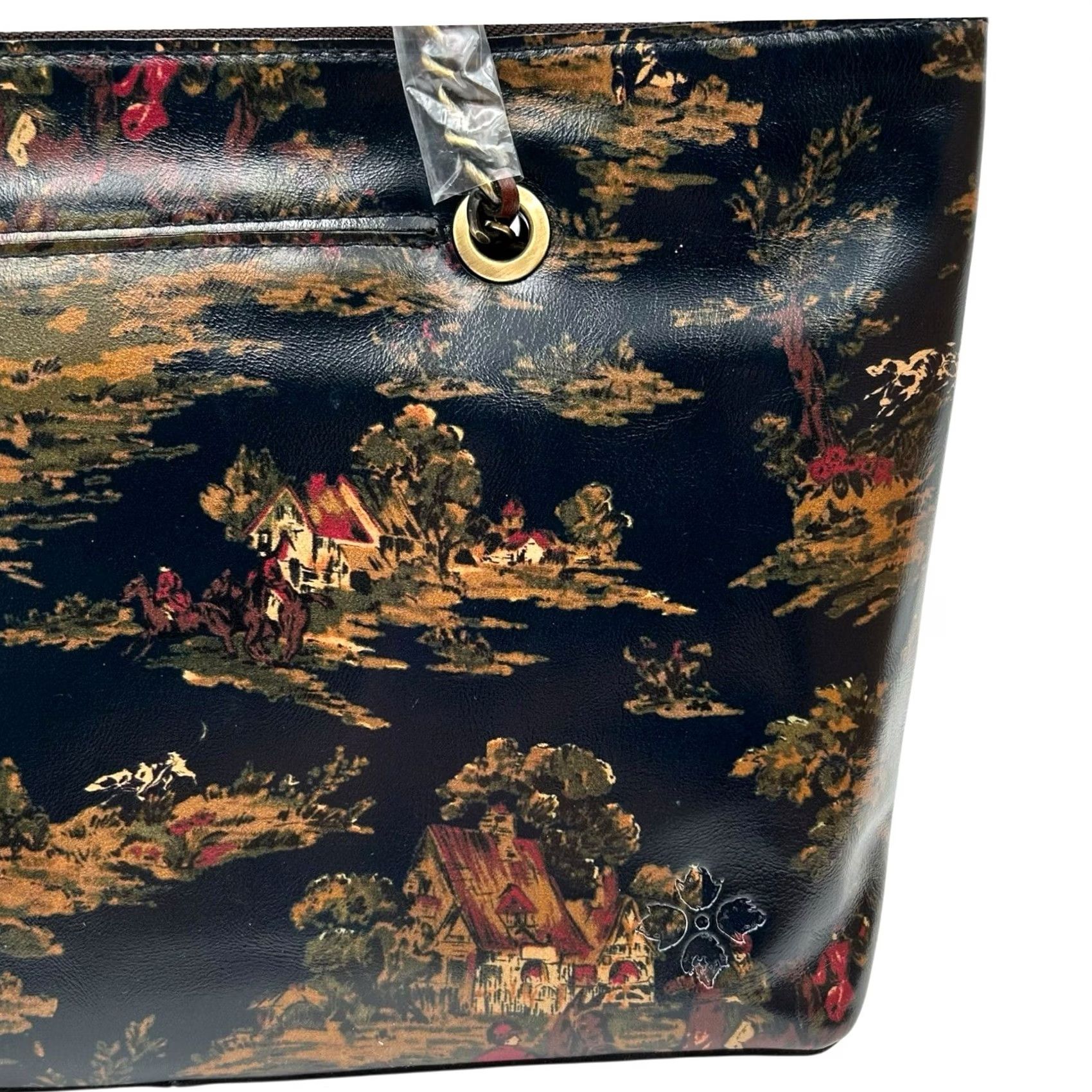 Patricia Nash Patricia Nash Belle Tote Bag Countryside Floral Print Printed Vintage Look Size ONE SIZE - 3 Thumbnail