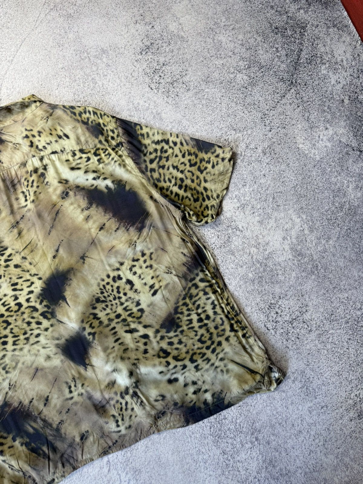 Allsaints Designer Allsaints AWA Leopard Hawaii crazy oversize shirt Size US L / EU 52-54 / 3 - 23 Thumbnail