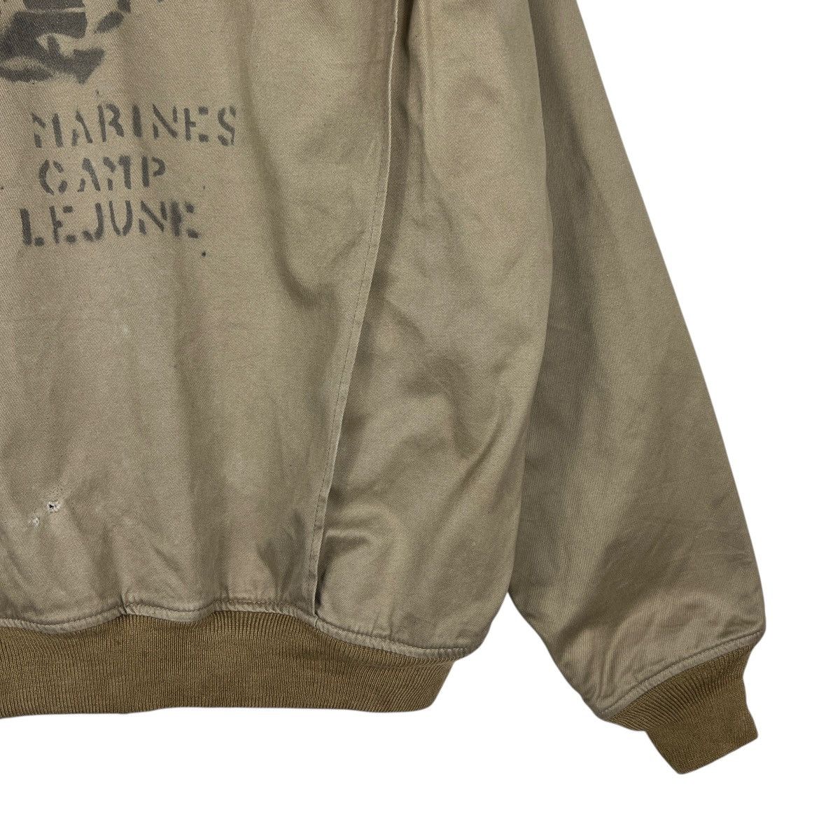 Vintage Houston Tanker Comanders Usmc Us Marines Camp Lejune Jacket Size US M / EU 48-50 / 2 - 9 Thumbnail