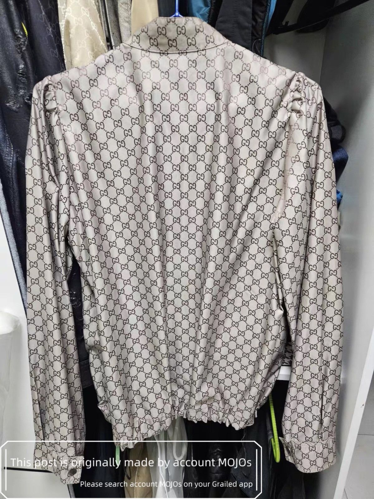 Gucci Sz S Gucci Double Side Monogram Wind Stopper Jacket mojos134 Size US S / EU 44-46 / 1 - 2 Thumbnail