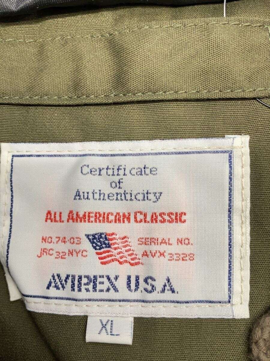 Avirex Avirex Military Jacket Polyester Green Size US XL / EU 56 / 4 - 3 Thumbnail
