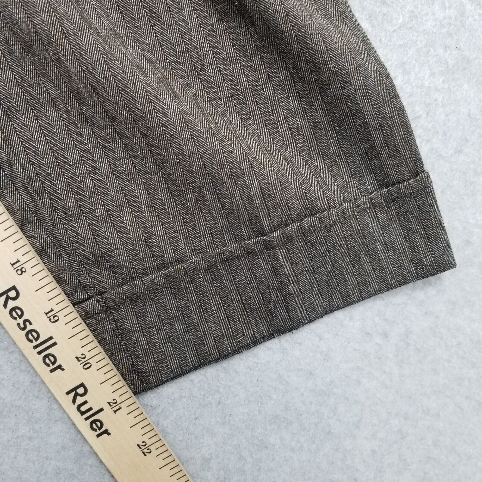 Other Spacegirls Capri Pants Womens 3 Brown Pockets Low Rise Size 30" / US 8 / IT 44 - 6 Thumbnail