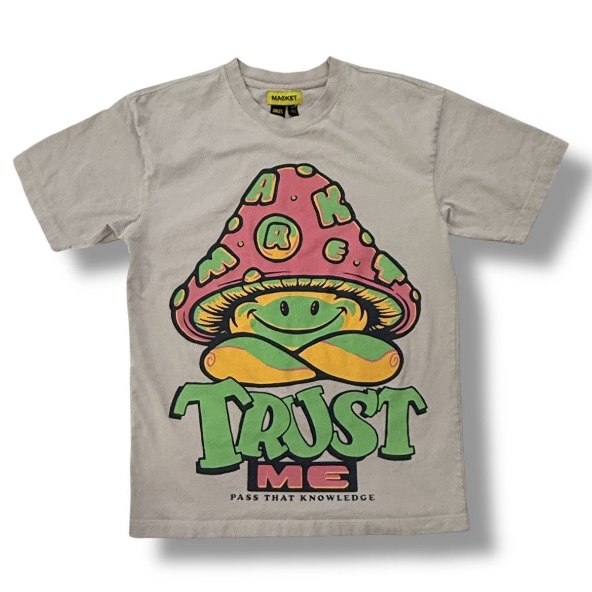 Other Market Smiley Trust Me Pass That Knowledge Mushroom Tie dye Size US S / EU 44-46 / 1 - 1 Thumbnail