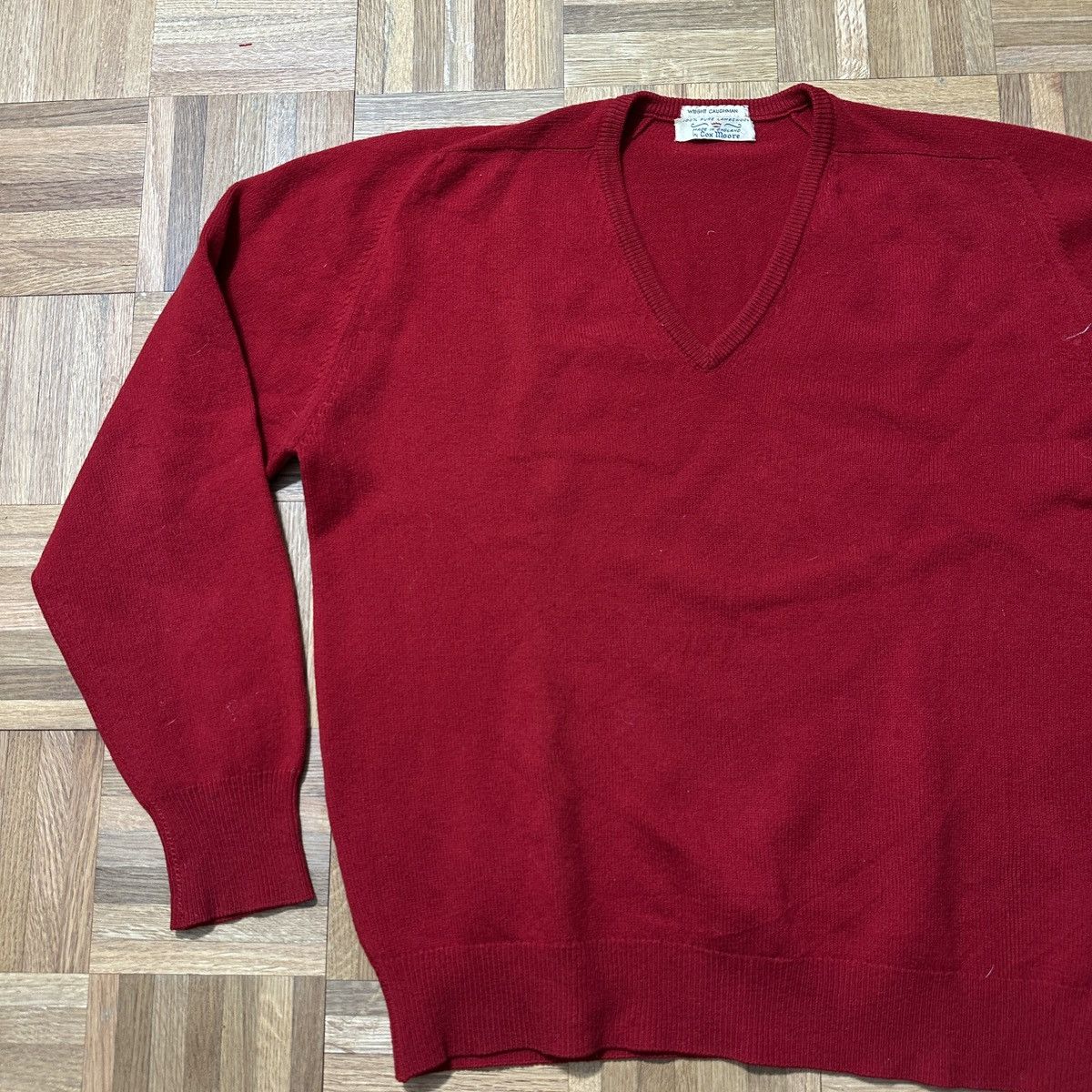Vintage Vintage Cox Moore lambswool sweater Size US L / EU 52-54 / 3 - 3 Thumbnail