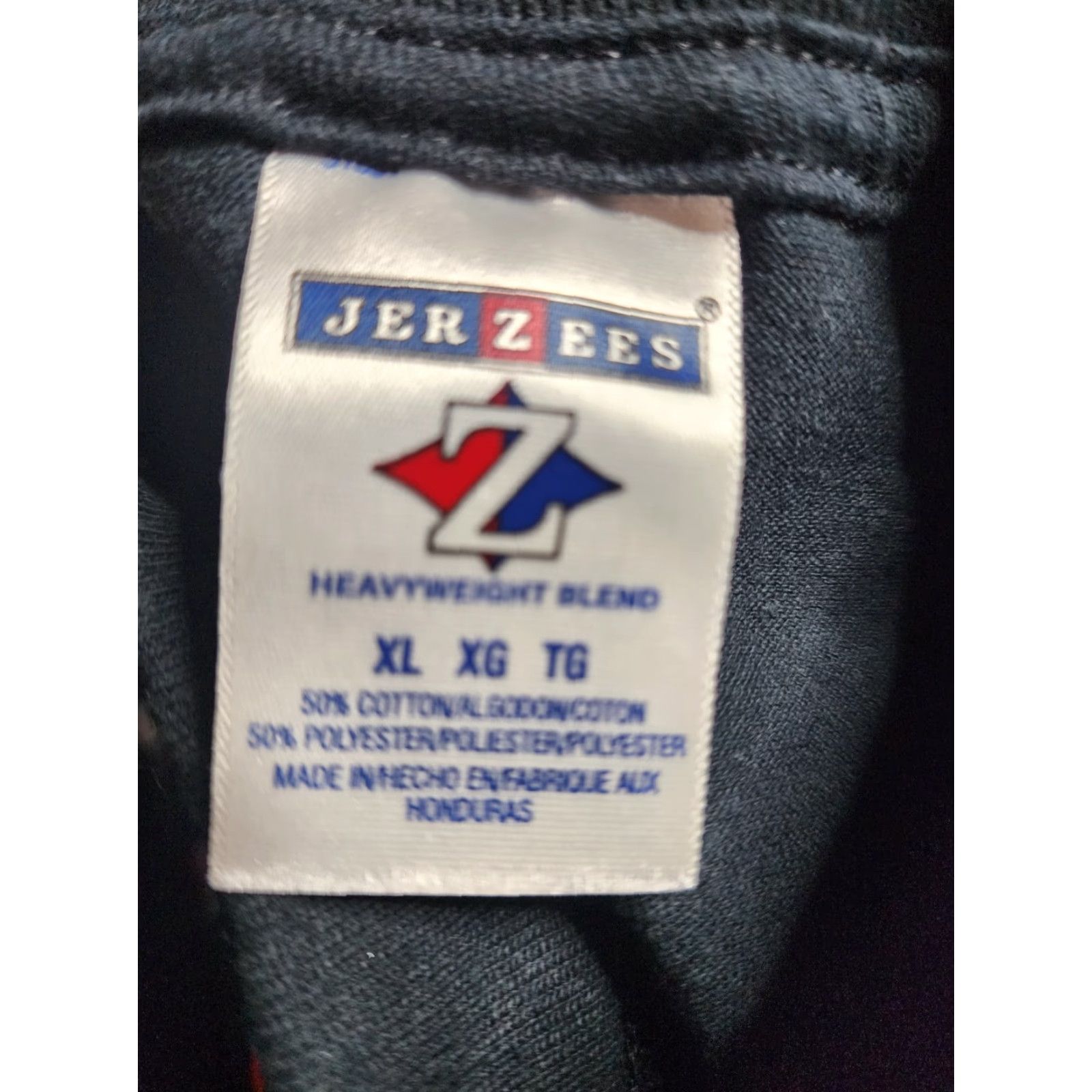 Jerzees VINTAGE 90s Jerzees Black XL Maryland Terrapins Embroidered T-Shirt NCAA Mens Size US XL / EU 56 / 4 - 3 Thumbnail