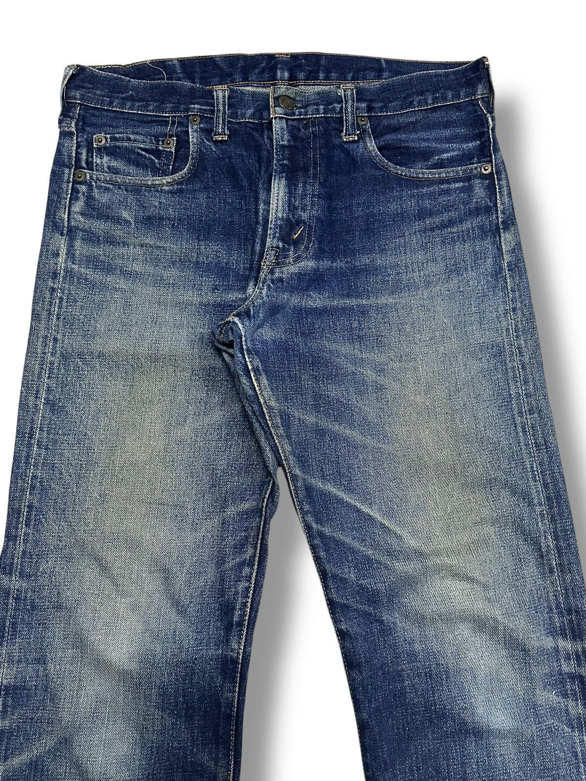 Denime × Japanese Brand × Vintage Denime 80's Vintage Wideleg Jeans With Mudwash Stye Size US 32 / EU 48 - 4 Thumbnail