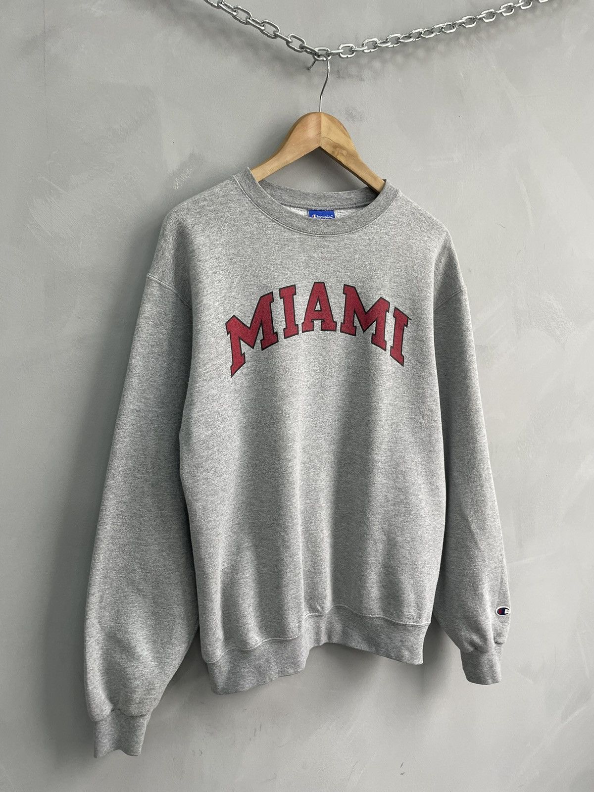 Champion Retro y2k kanye west style champion embroidered sweatshirt Size US M / EU 48-50 / 2 - 2 Thumbnail
