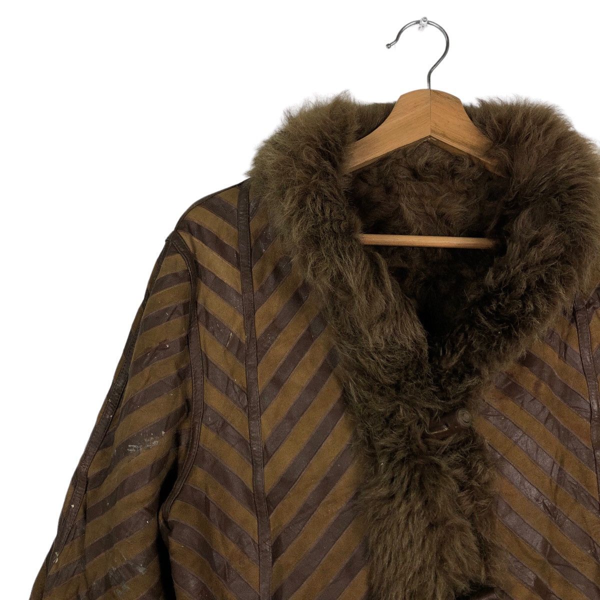 Japanese Brand Rare Mink Fur Lining Moleskin Jacket Inspire Saga Fox Japan Size M / US 6-8 / IT 42-44 - 6 Thumbnail