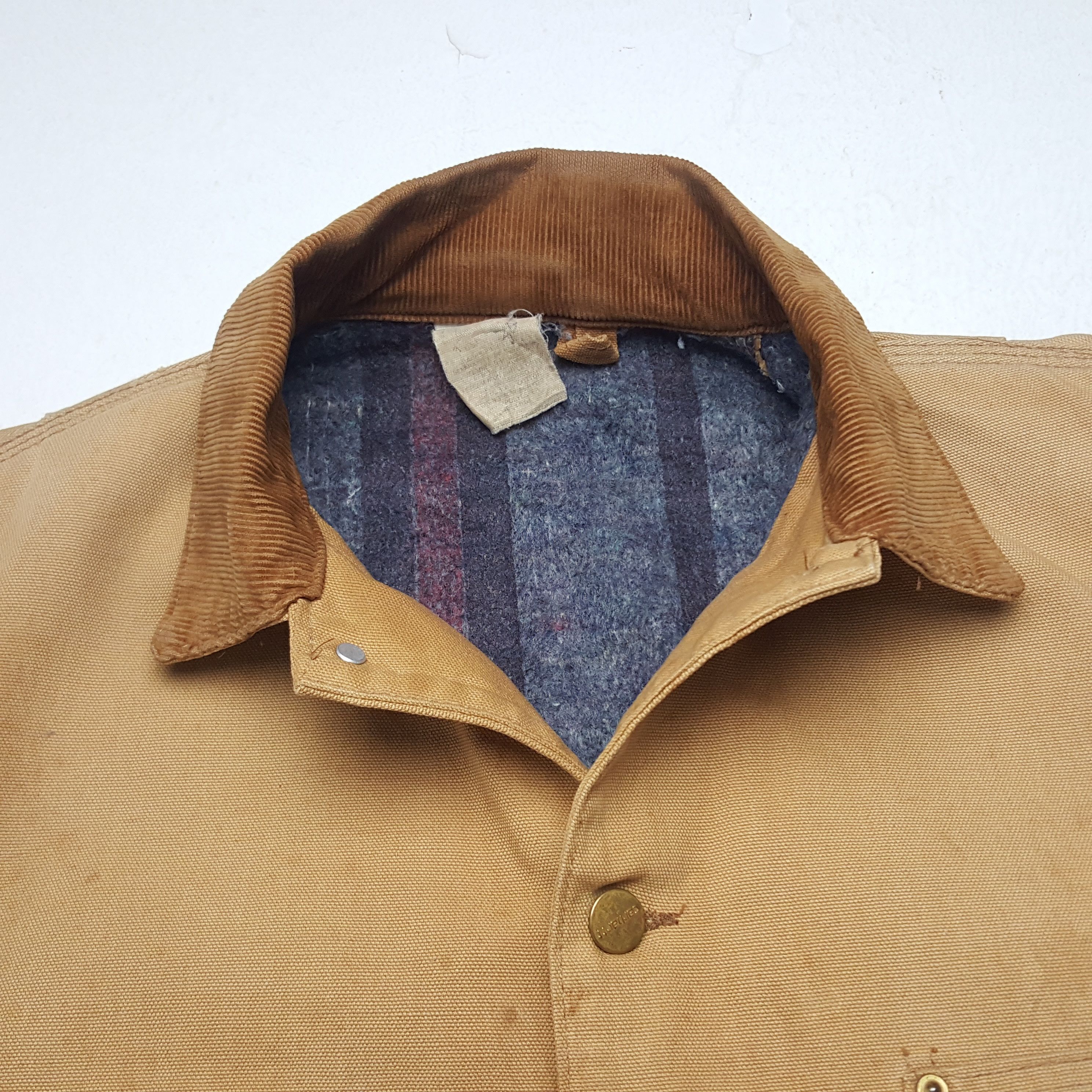 Carhartt × Vintage Vintage Carhartt 4 Pocket Duck Jacket Size US M / EU 48-50 / 2 - 4 Thumbnail