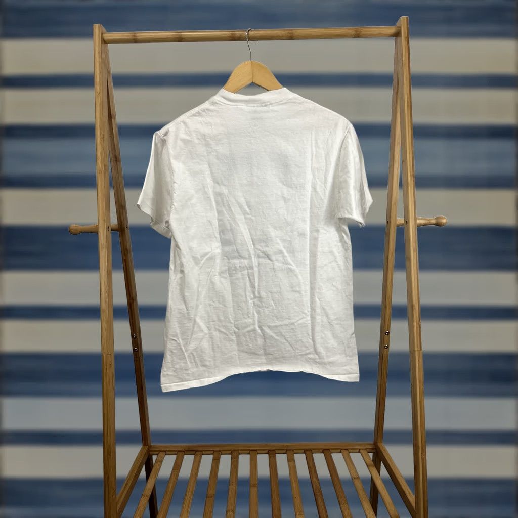 Vintage VTG 90s Buddha Siddhartha Inquire Within Buddhism Short Sleeve T-Shirt M White Mens Size US M / EU 48-50 / 2 - 1 Thumbnail