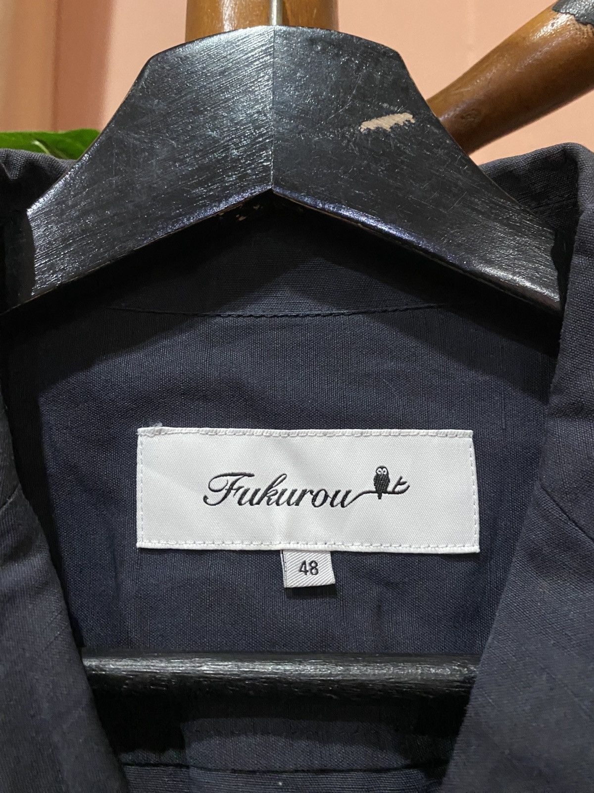 Japanese Brand Fukurou Japanese Workwear Field Jacket – Navy Four-Pocket Size US M / EU 48-50 / 2 - 6 Thumbnail