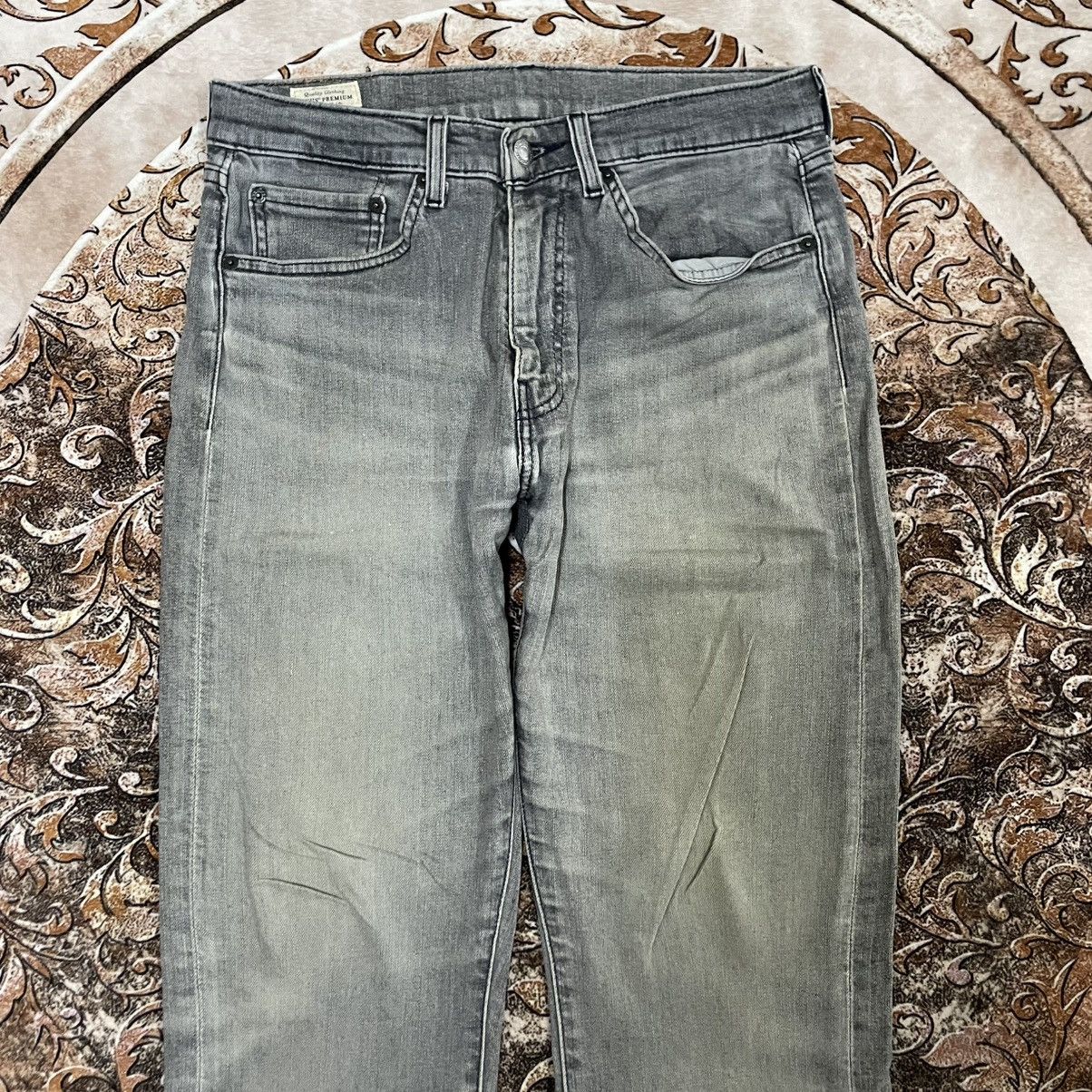 Levi's Vintage Clothing 🔥Vintage Levis 505 Big E Repro Stoned Washed Distress Jeans Size US 30 / EU 46 - 2 Thumbnail