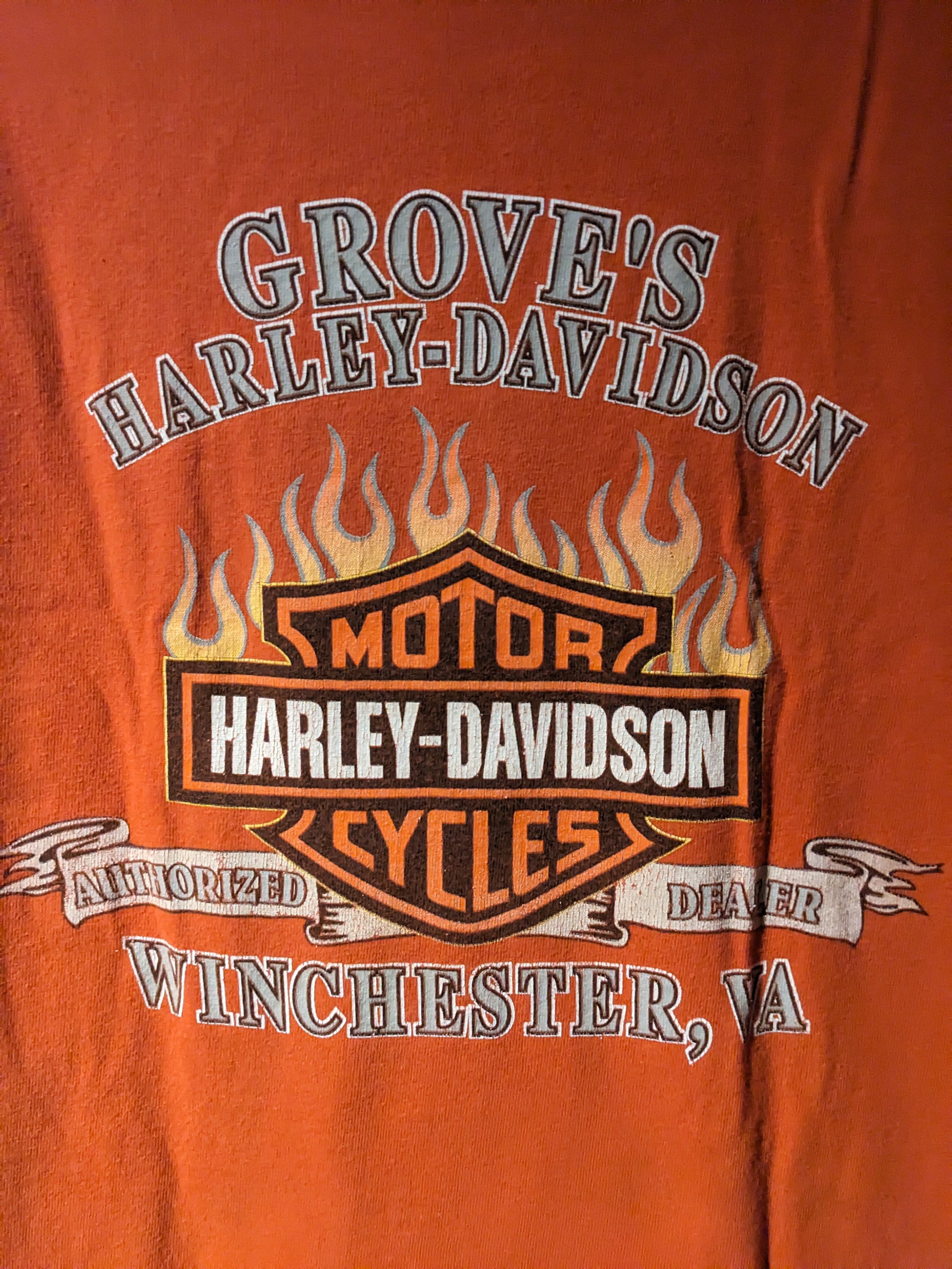 Harley Davidson × Vintage Vintage 2001 Harley Davidson Winchester Virginia T-Shirt Size US L / EU 52-54 / 3 - 2 Thumbnail