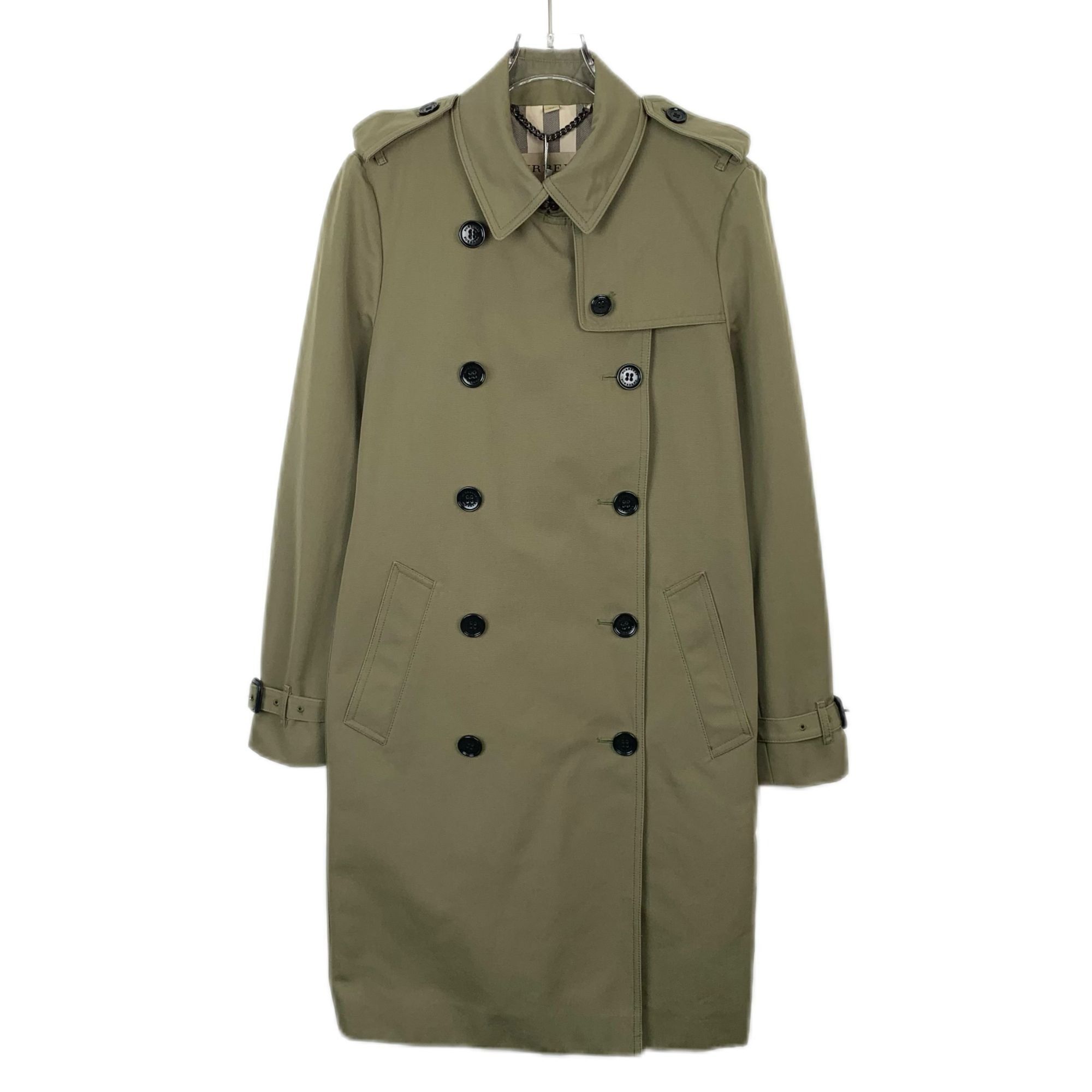 トレンチコート BURBERRY Sage Green Gabardine Trench Coat burberry--Sage-Gabardine-