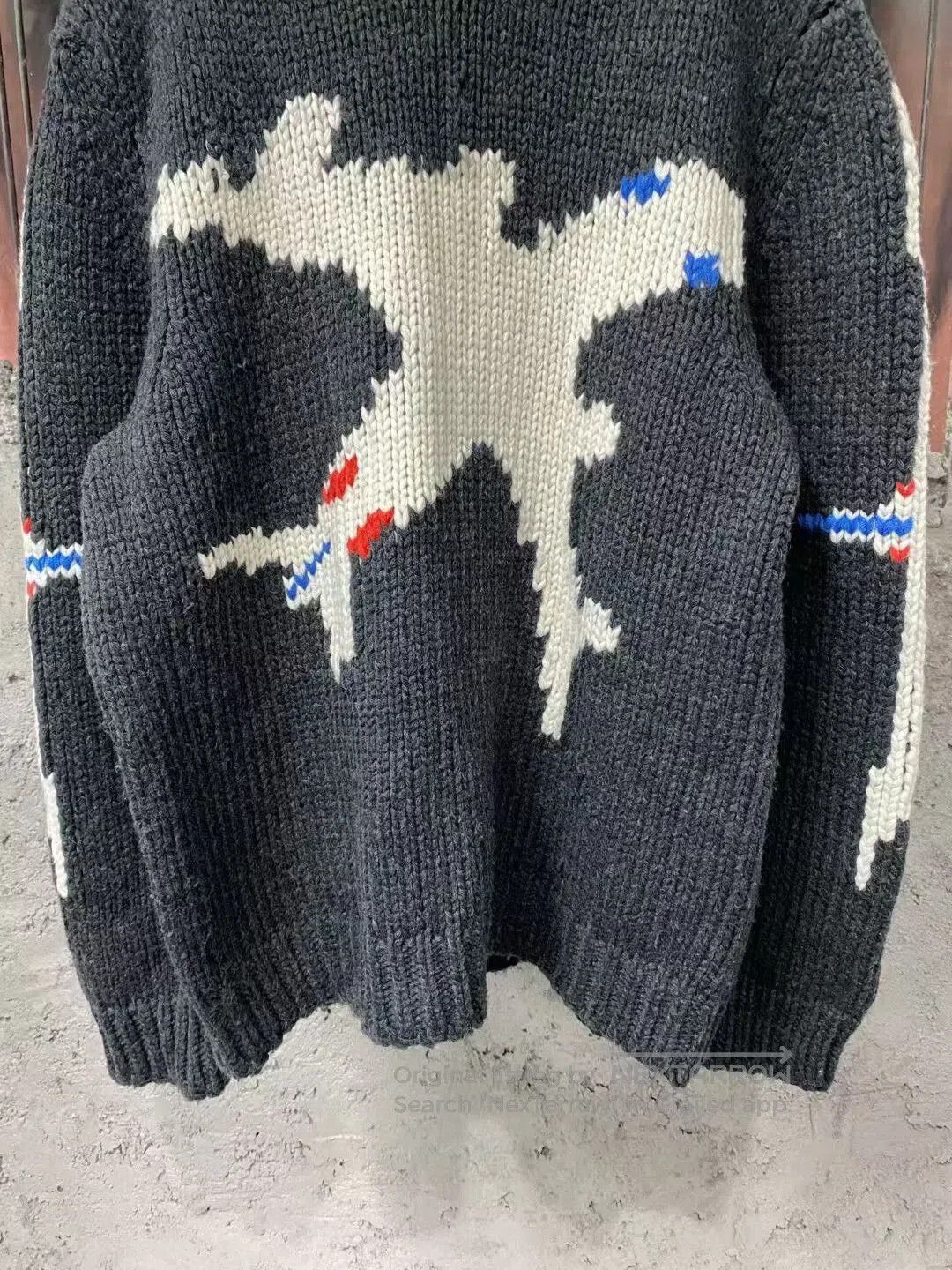 Louis Vuitton louis vuitton airplane pattern knit sweater. Size US L / EU 52-54 / 3 - 4 Thumbnail