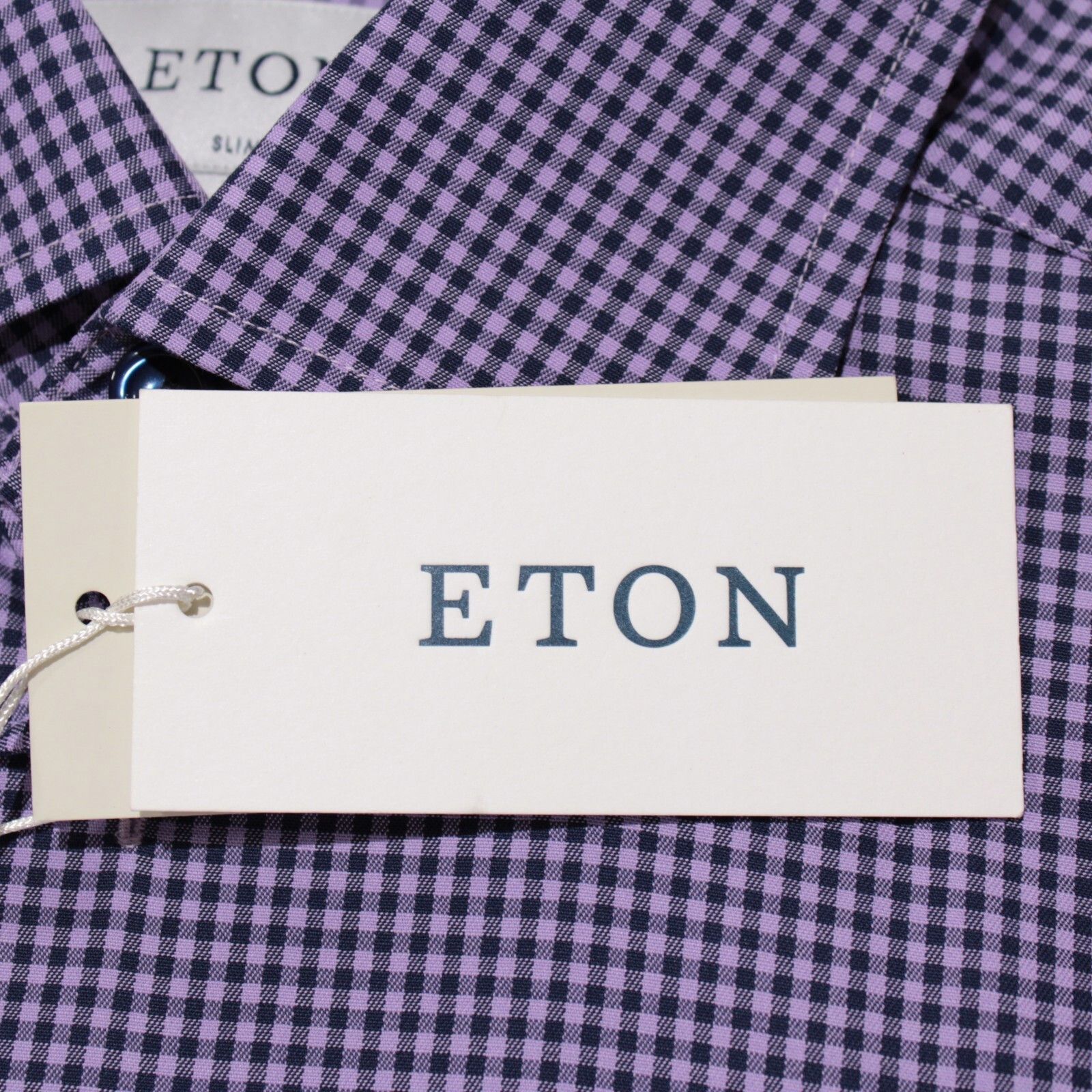 Eton Eton New with tags Shirt Size S US In Purple Size US S / EU 44-46 / 1 - 2 Thumbnail