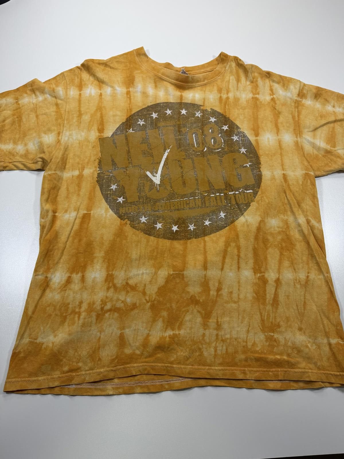 Other Vintage Neil Young 2008 NA Fall Tour Tie-Dye T-Shirt Size US L / EU 52-54 / 3 - 1 Thumbnail