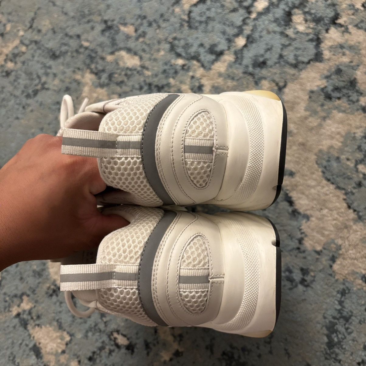 Dior Dior B22 Reflective White Sneakers Size 45 (12US) No Box Size US 12 / EU 45 - 4 Thumbnail