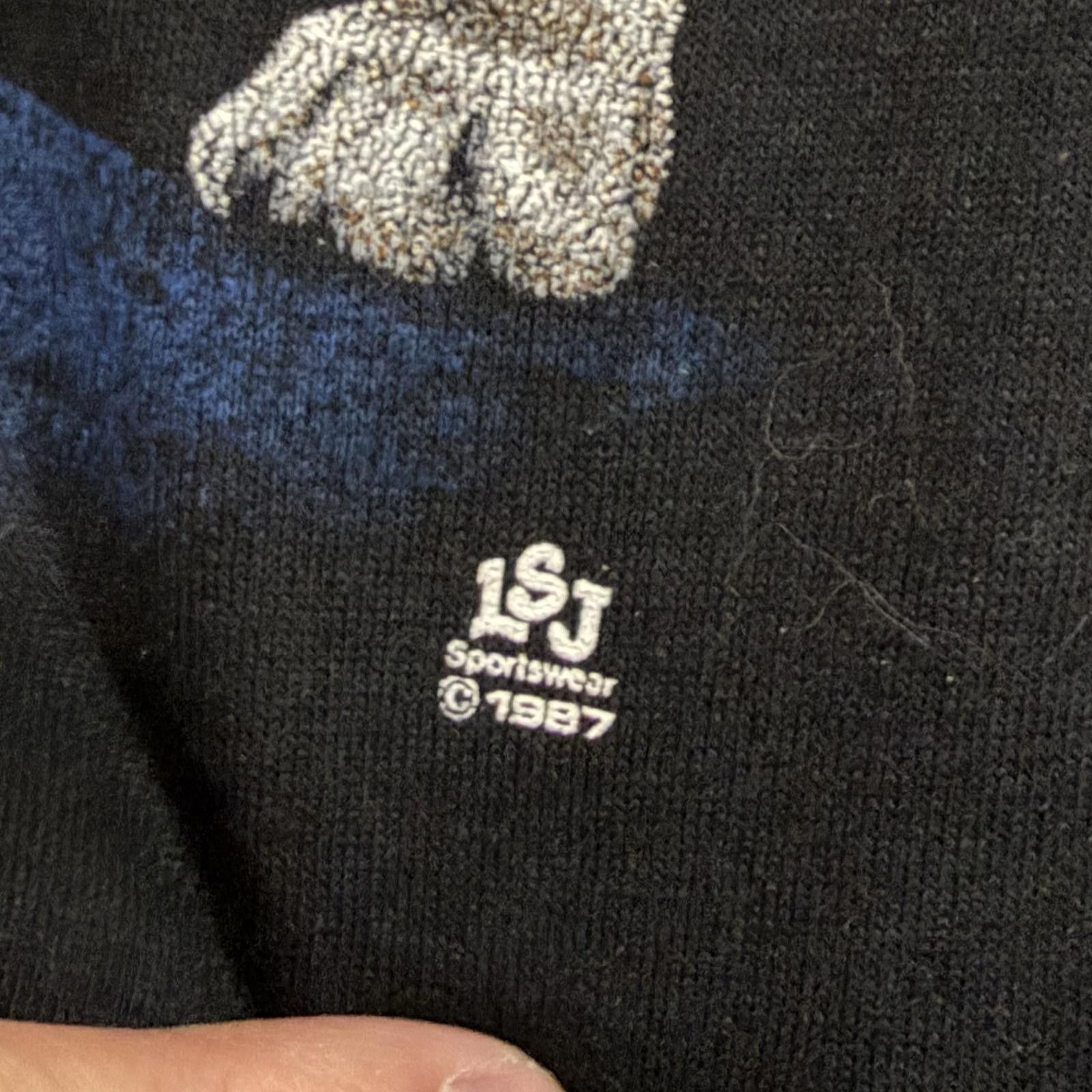 Jerzees Vintage 80s Wolf Nature Art Shirt Jerzees Size M Size US M / EU 48-50 / 2 - 3 Thumbnail