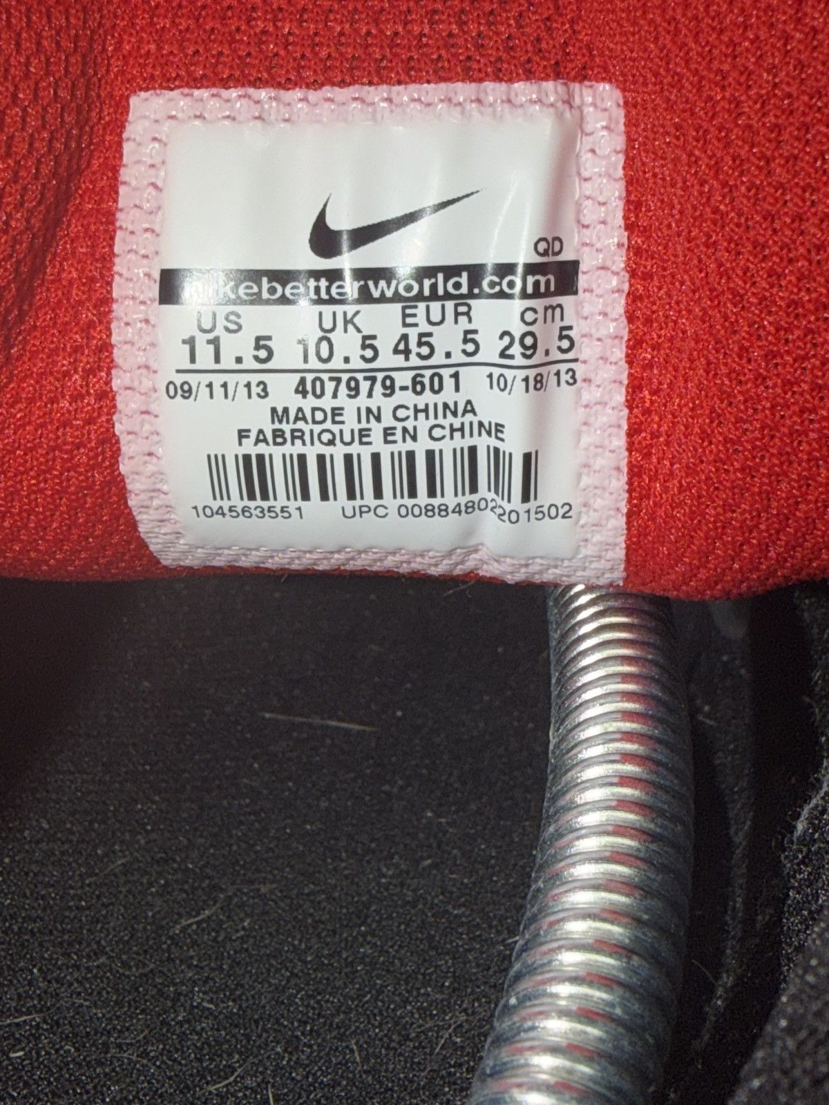 Nike Nike Air Max LTD University Red/Black-White size 11.5 Size US 11.5 / EU 44-45 - 14 Thumbnail