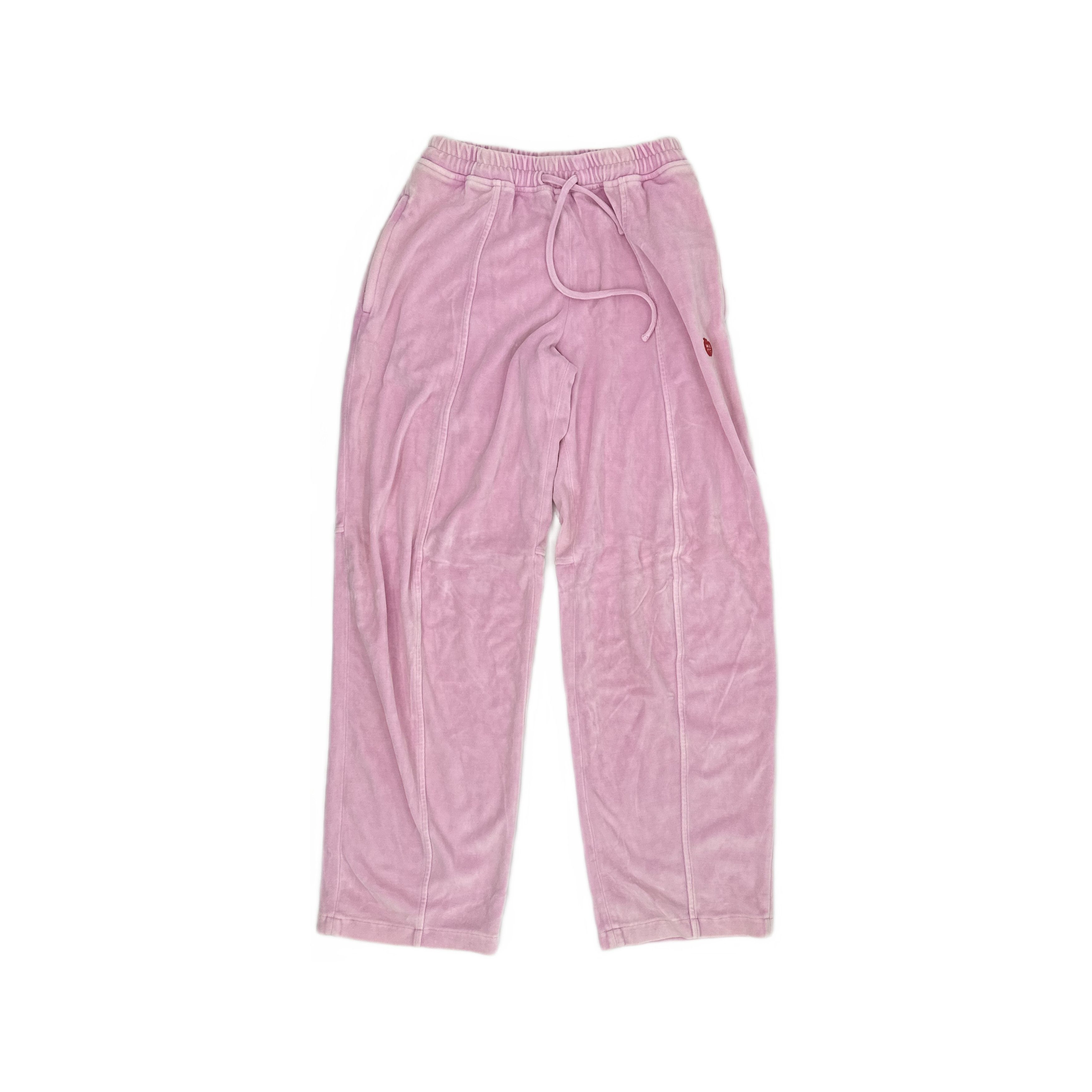 Alexander Wang Alexander Wang Pink Velvet Sweatpants Size XS Size 26" / US 2 / IT 38 - 1 Thumbnail