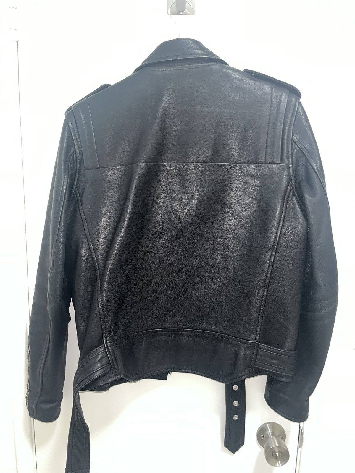 John Elliott John Elliott Blackmeans Leather Jacket Black Small/Medium Size US M / EU 48-50 / 2 - 2 Thumbnail