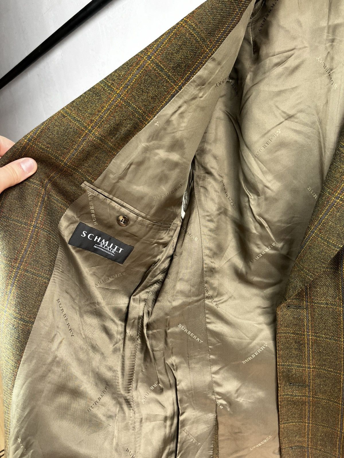 Burberry × Lucky Brand × Vintage Burberry blazer jacket vintage Size 52R - 12 Thumbnail