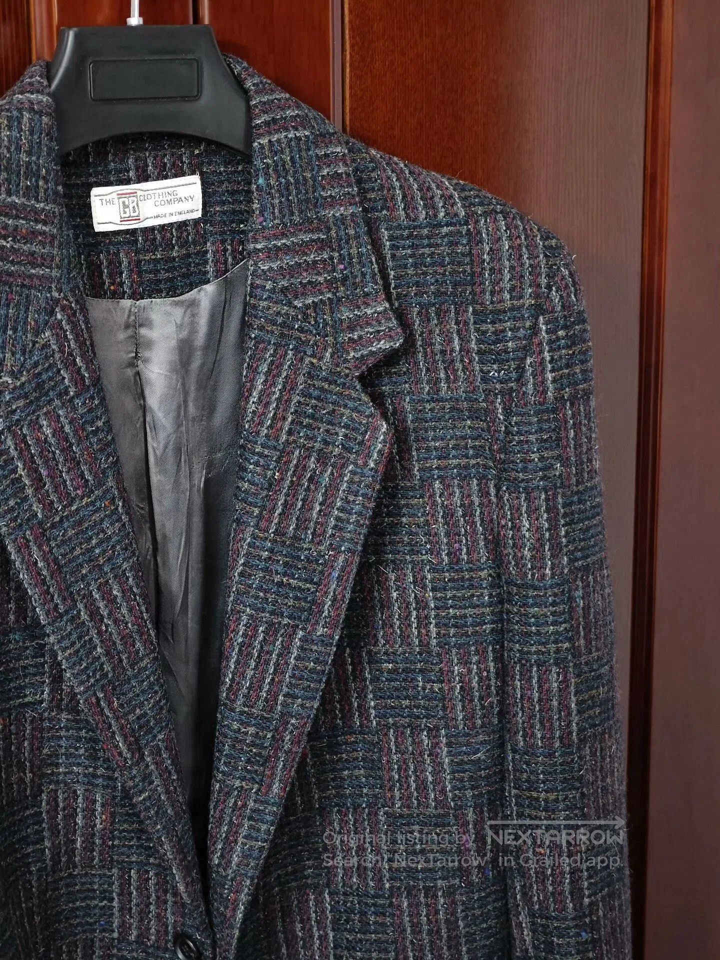 Japanese Brand Vintage Donegal Wool Blazer Jacket. Size US M / EU 48-50 / 2 - 2 Thumbnail