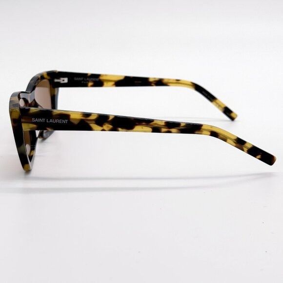 Saint Laurent Paris NEW SAINT LAURENT SL276 MICA 037 WOMEN HAVANA SUNGLASSES SAI Size ONE SIZE - 7 Thumbnail