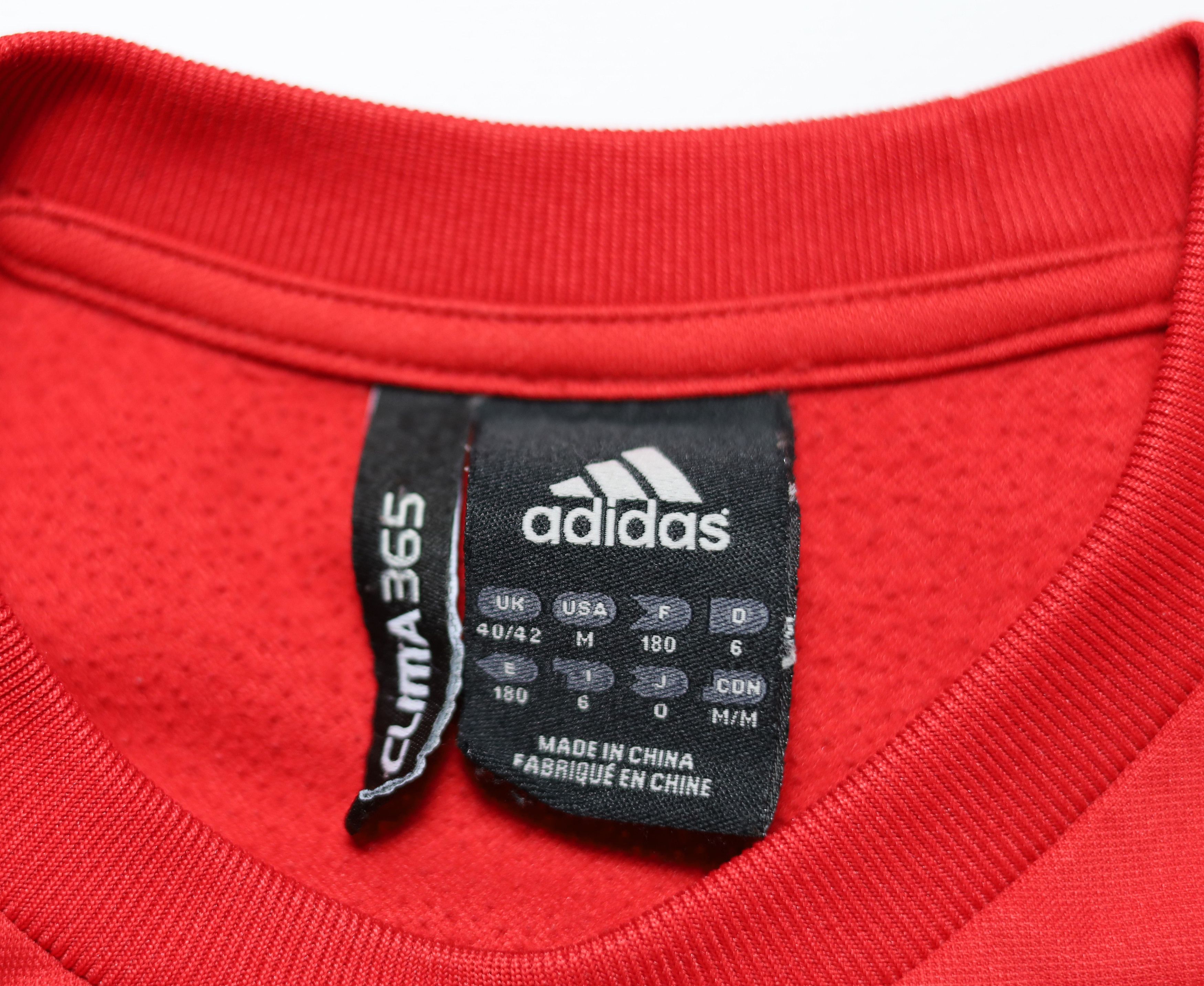 Adidas AC Milan 2009 2010 Training Sweat Top Rare Adidas Size M Size US M / EU 48-50 / 2 - 6 Thumbnail