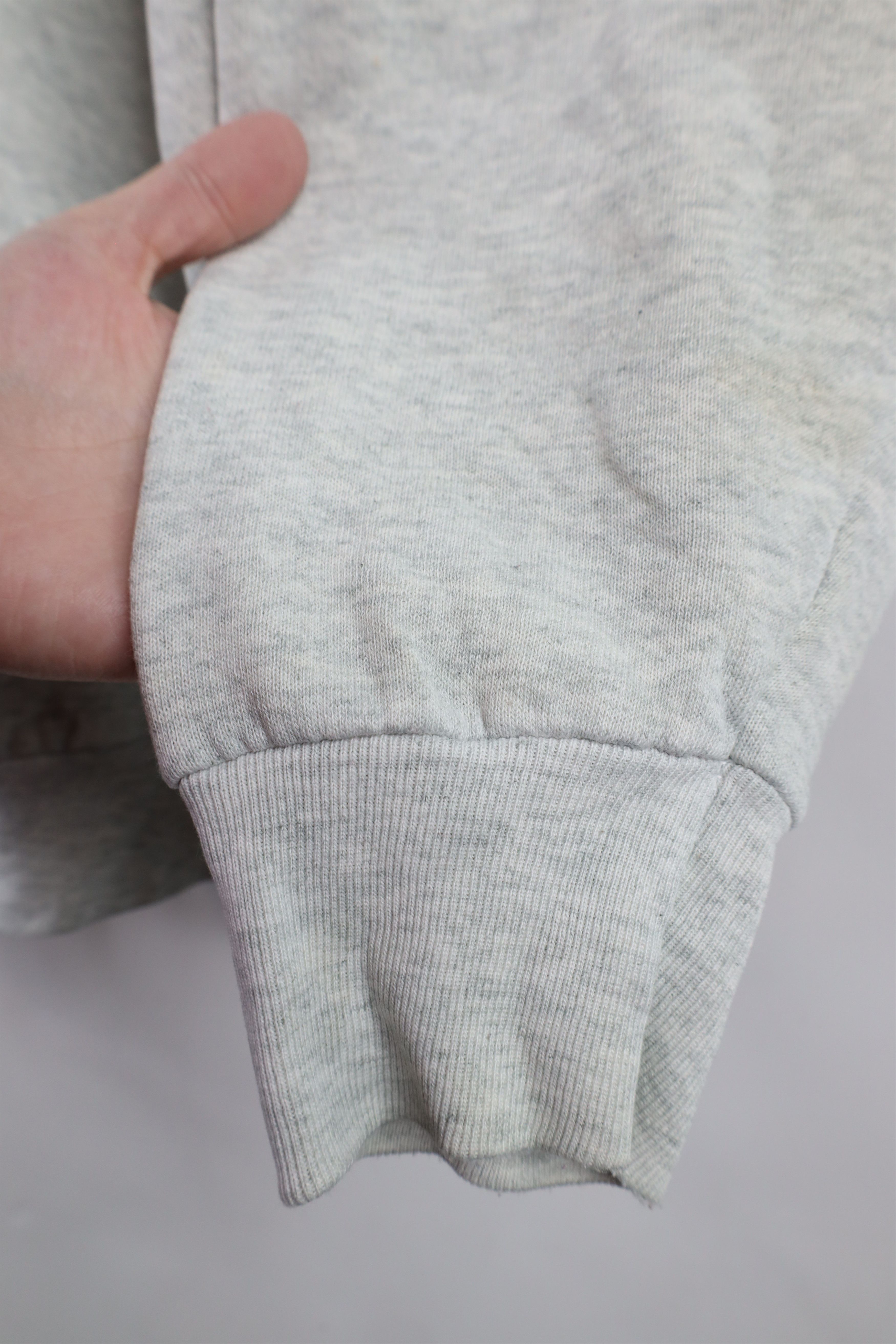 Vintage Vintage 90s Sauder Woodworking Crewneck Sweatshirt Gray USA Size US XL / EU 56 / 4 - 9 Thumbnail