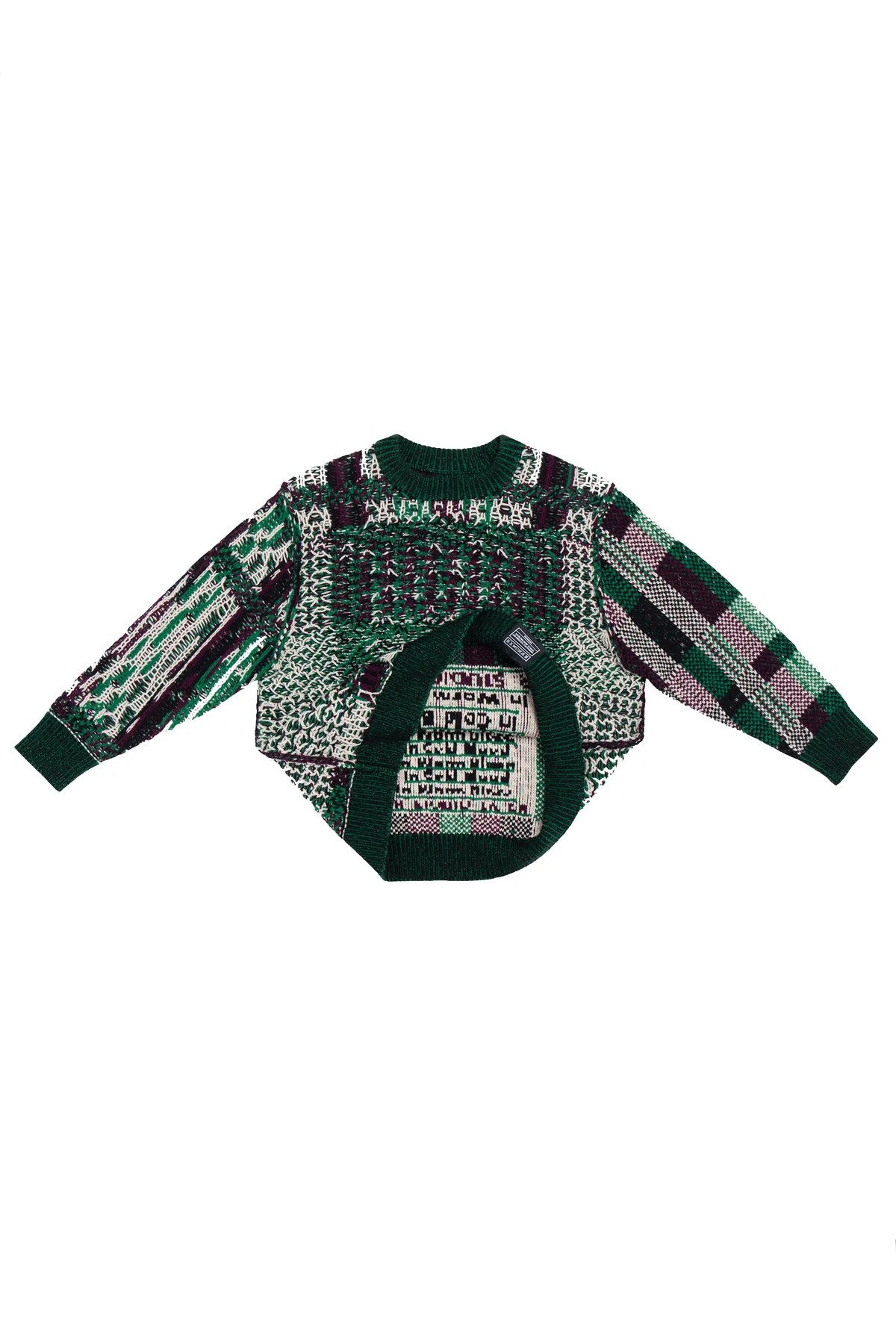 Sterling Ruby S.R. Studio Float Jacquard Crewneck Sweater Size US S / EU 44-46 / 1 - 3 Thumbnail