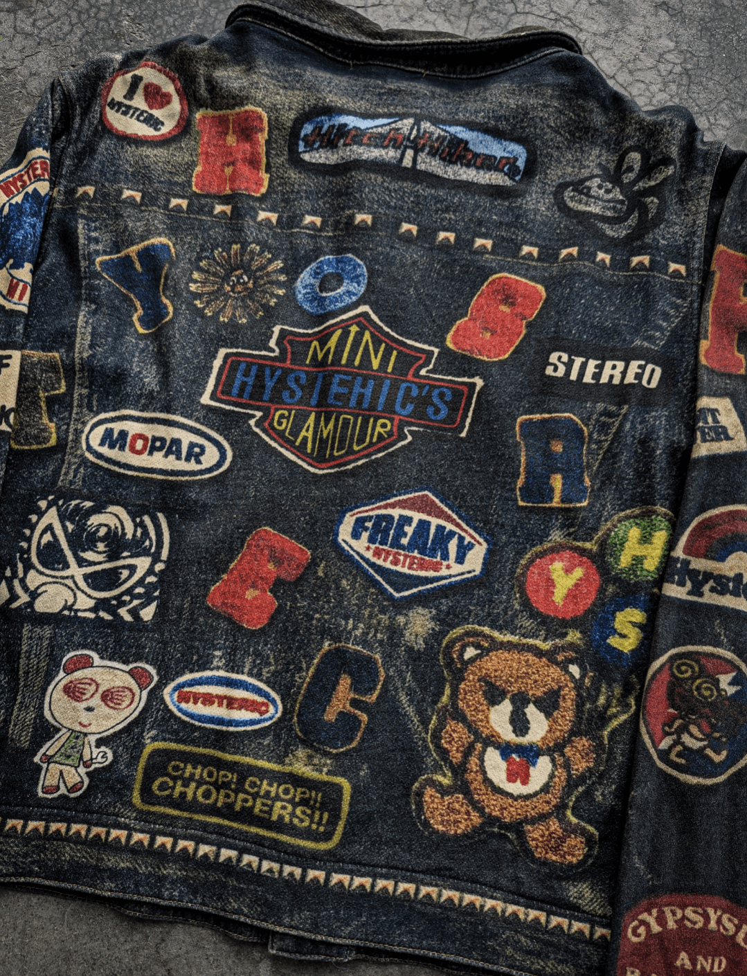 Hysteric Glamour Hysteric Glamour Mini Trucker Design Patch (Non-Denim) Size US M / EU 48-50 / 2 - 8 Thumbnail