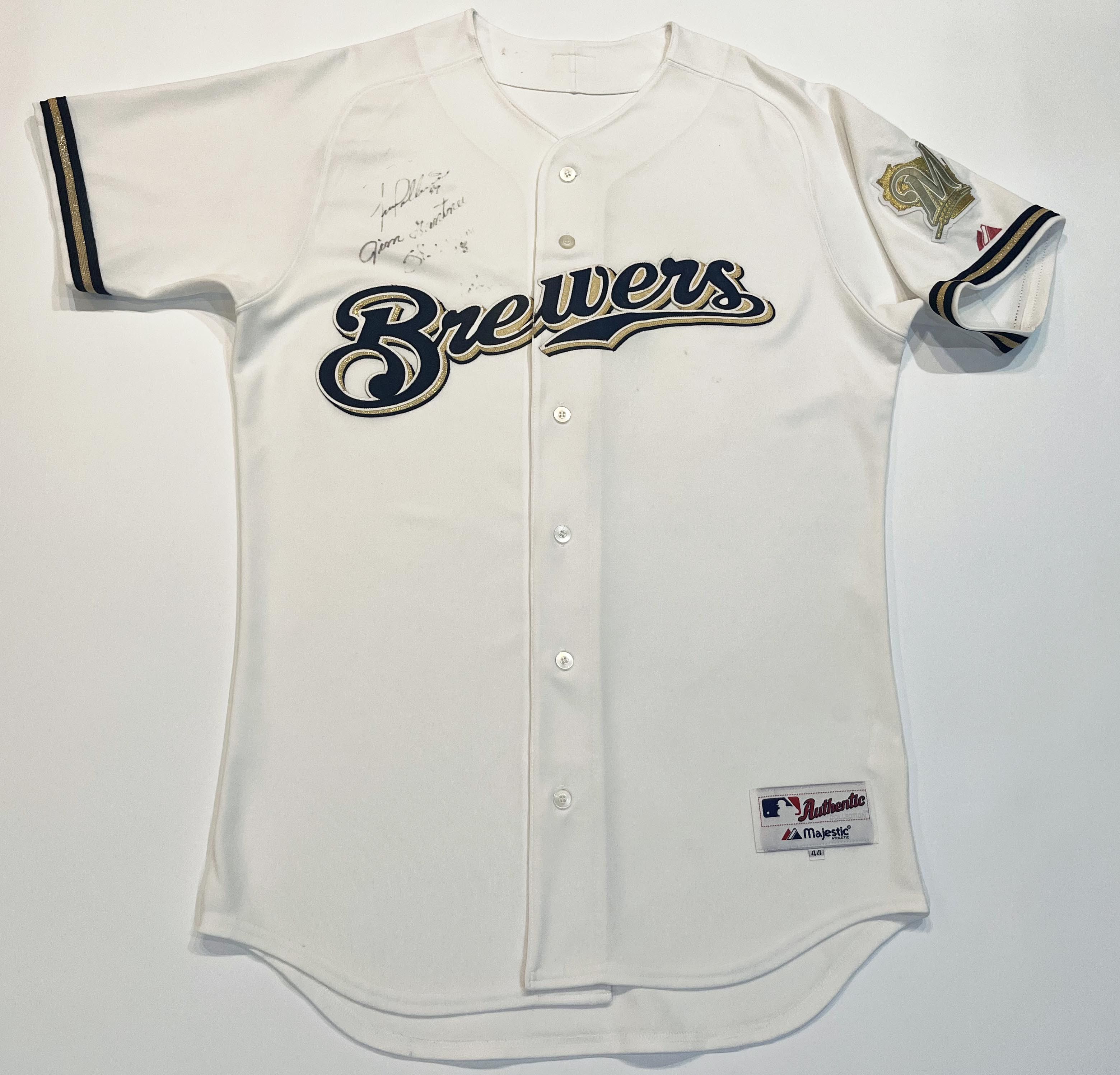 MLB × Majestic Majestic Authentic MLB Milwaukee Brewers Jersey Size US M / EU 48-50 / 2 - 1 Thumbnail