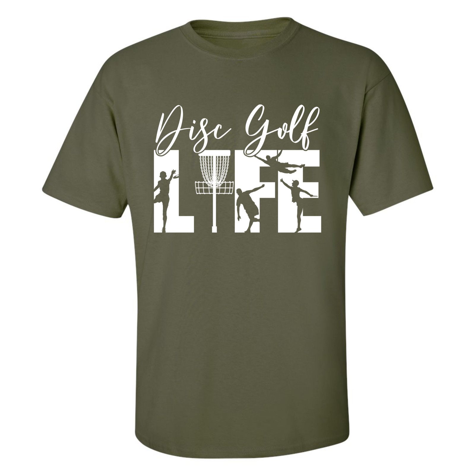 Gildan Disc Golf T Shirt DISCGOLF LIFE Discgolfer Discgolfing Shirt Size US L / EU 52-54 / 3 - 5 Thumbnail