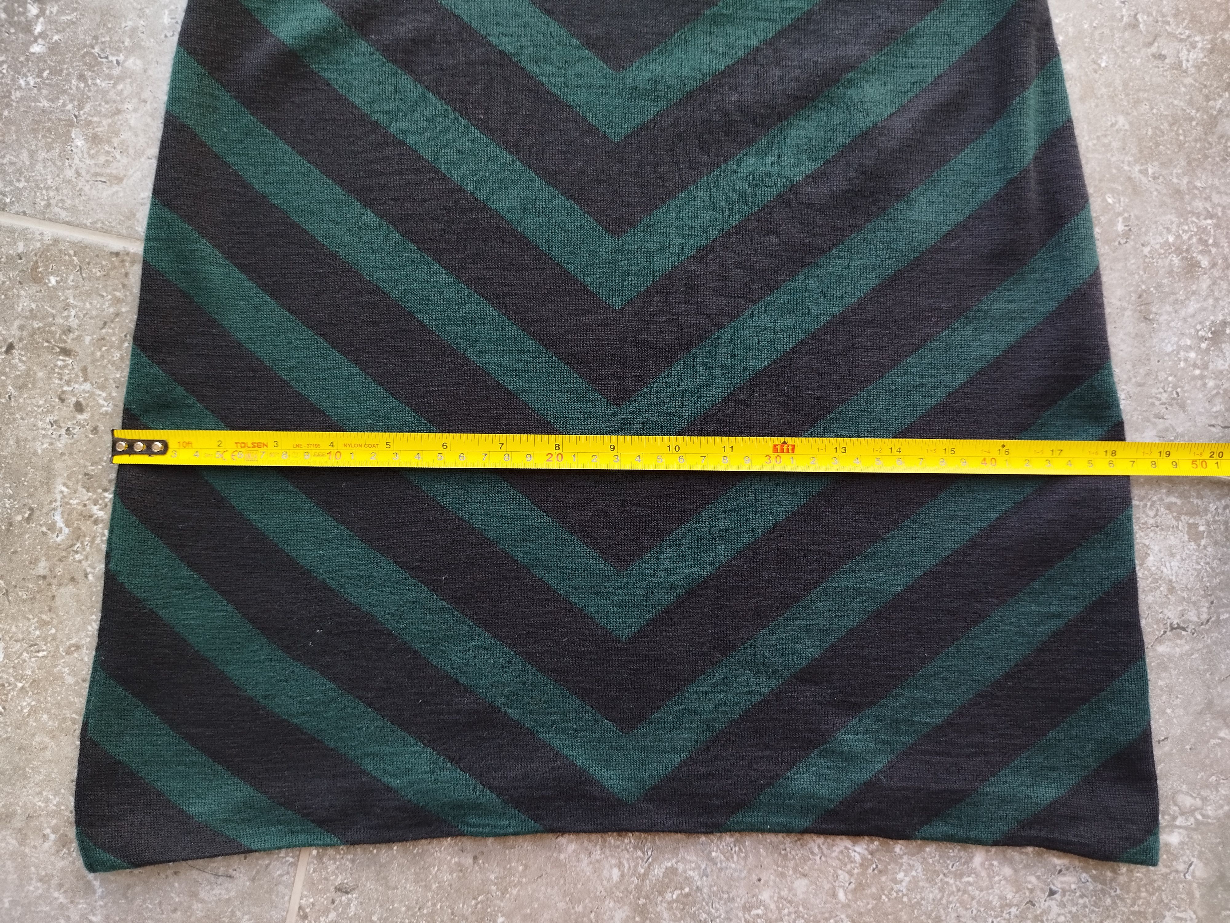Balmain Dress Long Sleeve Striped Wool France Size 40 Size M / US 6-8 / IT 42-44 - 12 Thumbnail