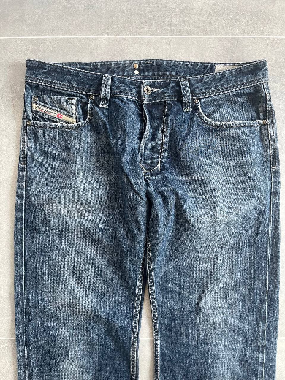Diesel Vintage Diesel Larkee Raw Straight Jeans Size US 34 / EU 50 - 2 Thumbnail