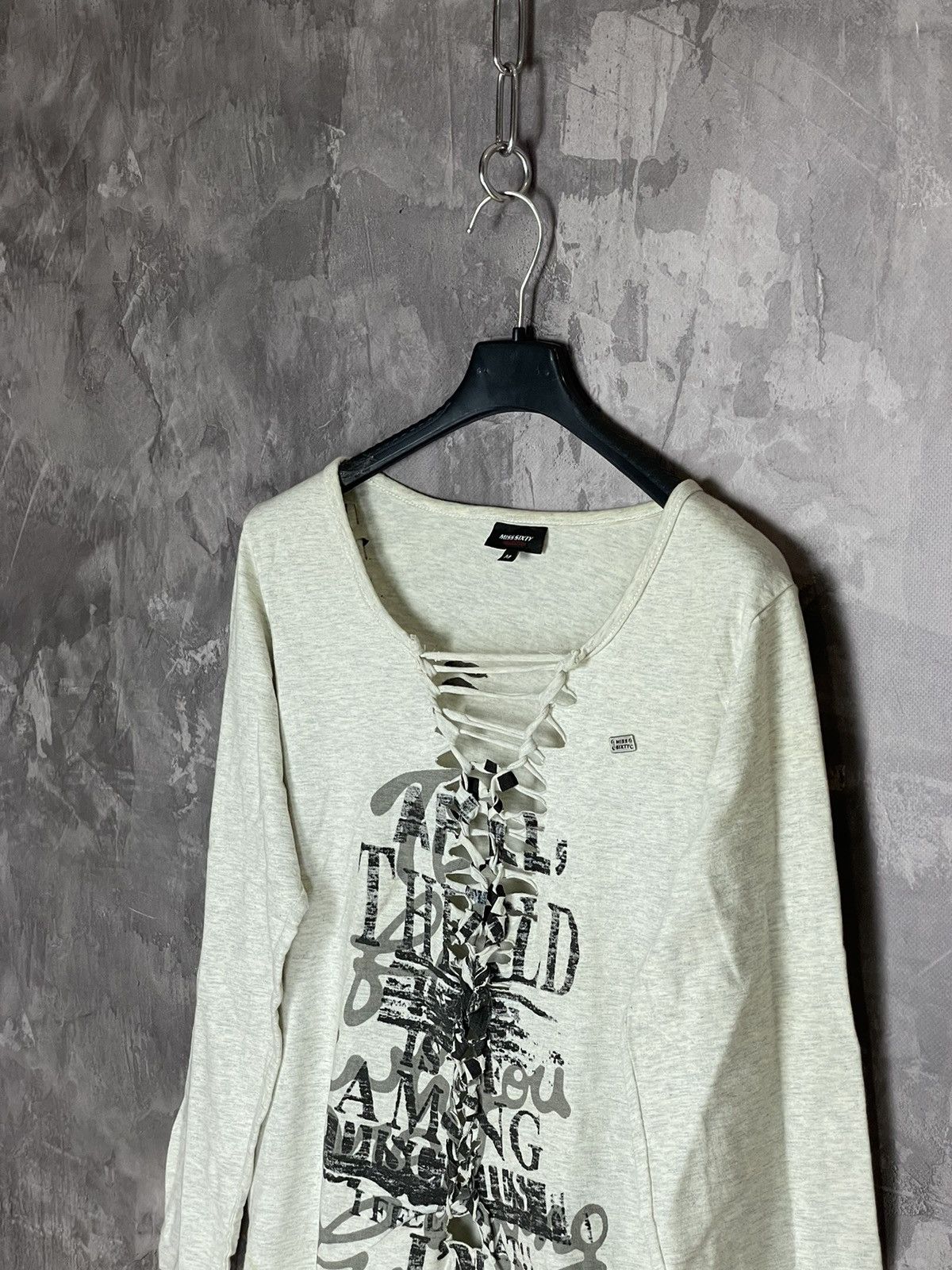 Japanese Brand × Miss Sixty 💥Y2K💥Miss Sixty longsleeve With Hysteric Glamour Design Size M / US 6-8 / IT 42-44 - 9 Thumbnail