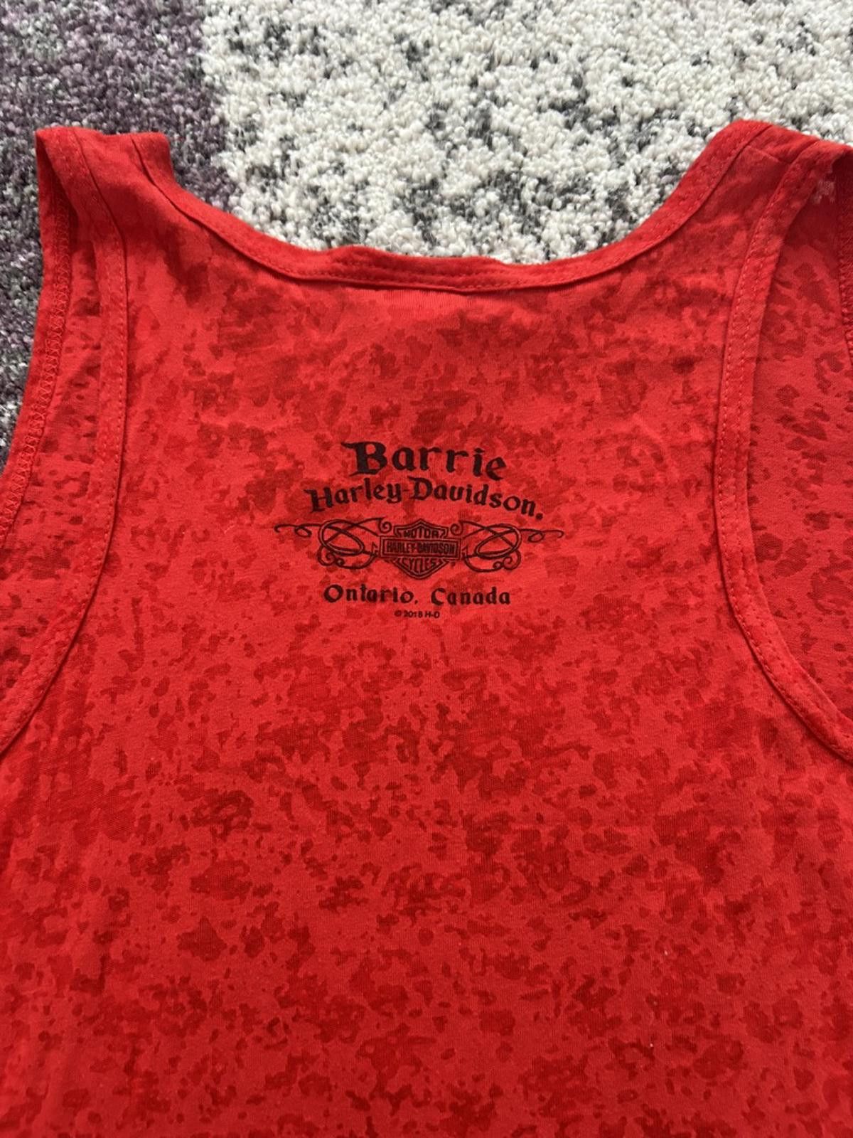 Harley Davidson Harley-Davidson “Freedom Machine” Women's Tank Top – Barrie Size ONE SIZE - 7 Thumbnail