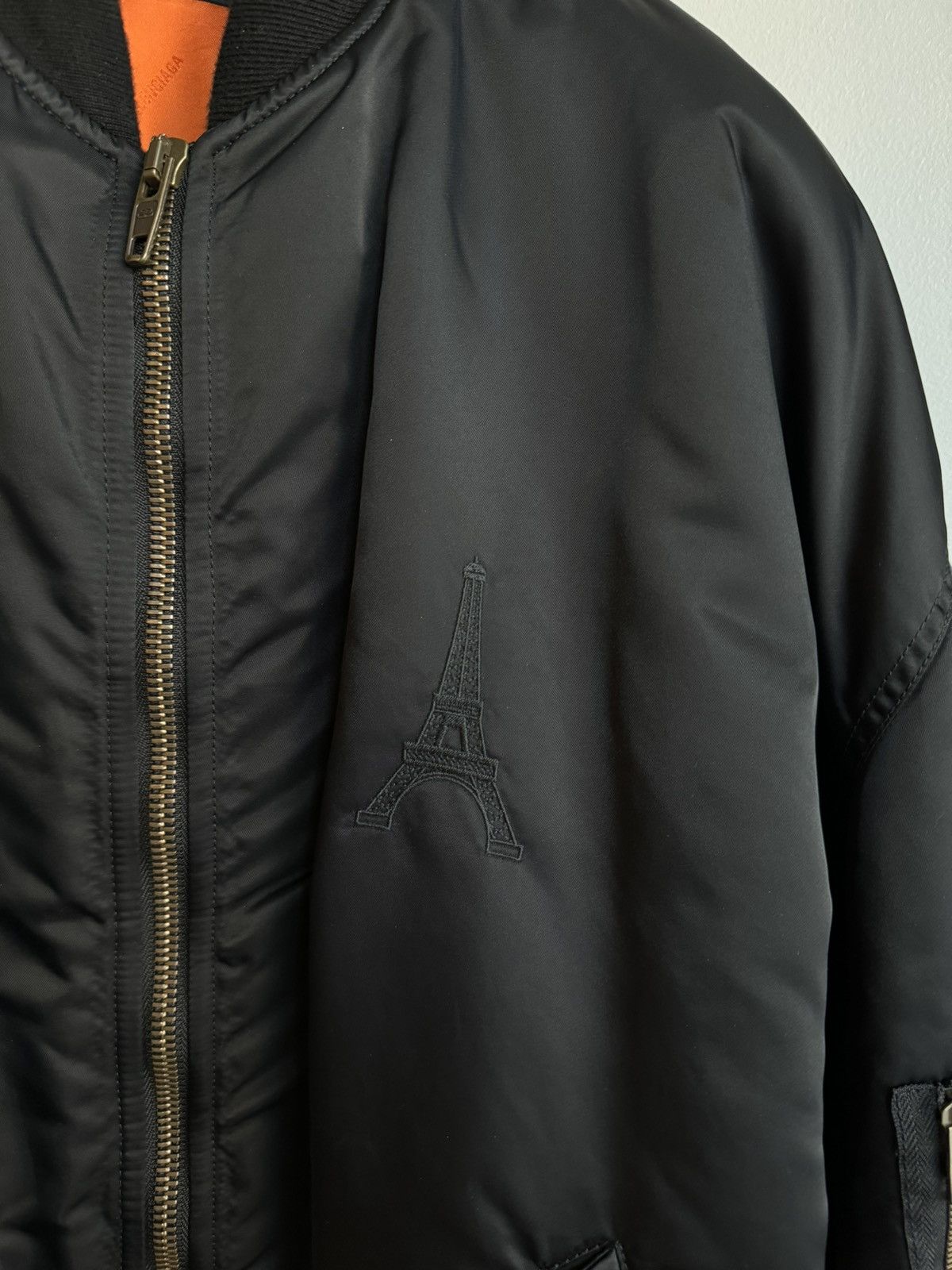 Balenciaga Balenciaga pinched collar Bomber jacket Size US L / EU 52-54 / 3 - 4 Thumbnail