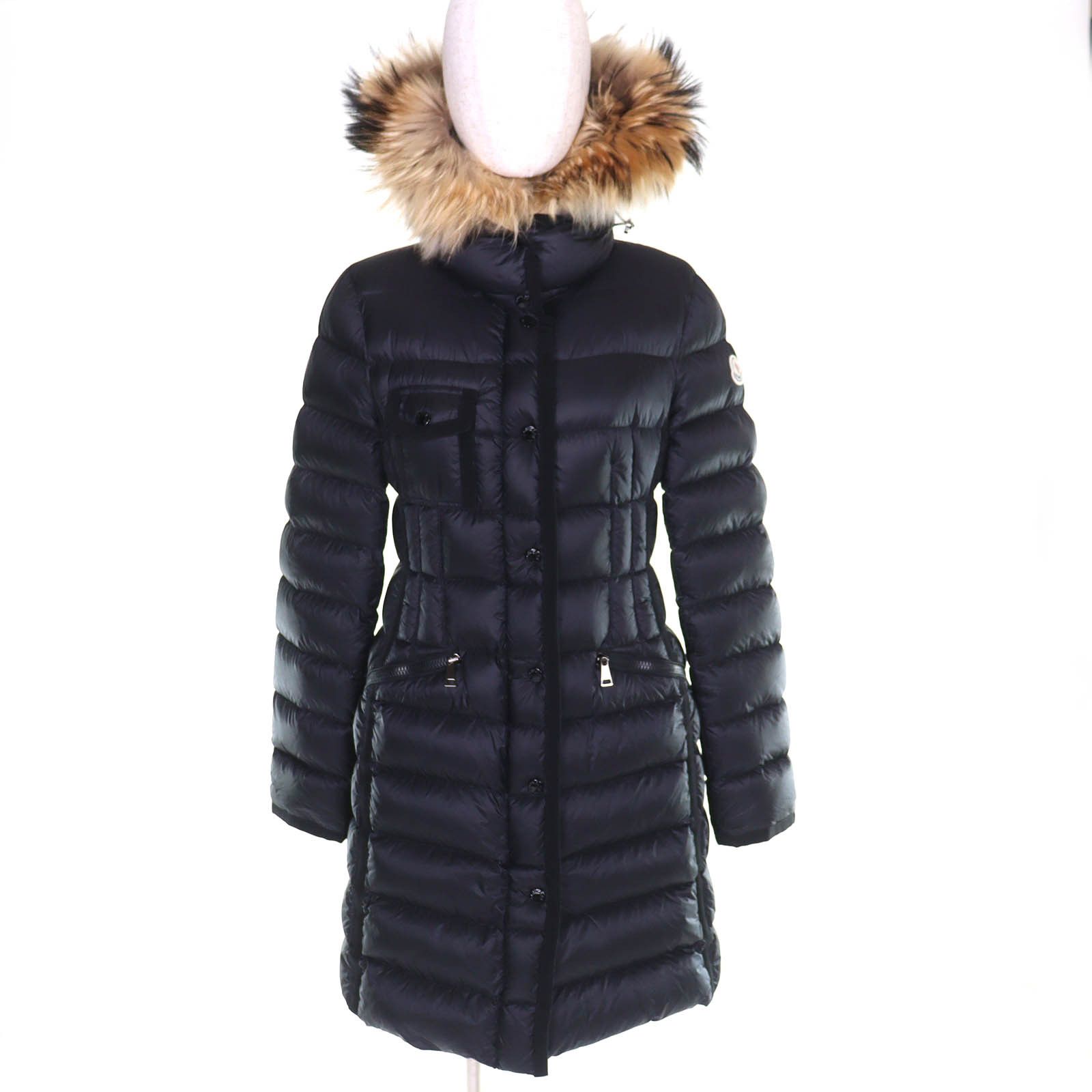 Moncler Moncler Moncler HERMIFUR down coat Textile Outerwear DUTY FREE for USA Size ONE SIZE - 1 Thumbnail