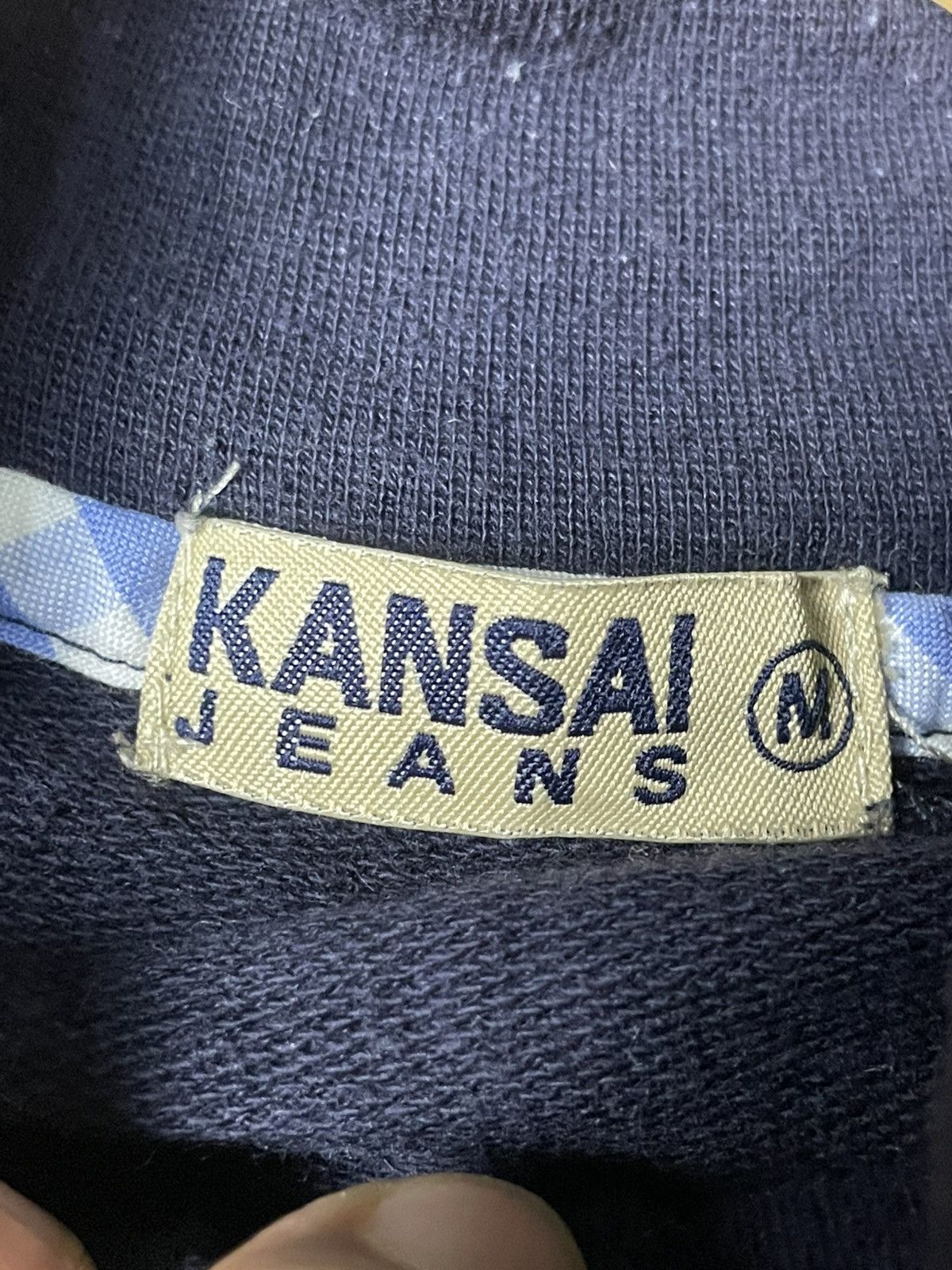 Japanese Brand × Vintage Kansai Jeans Brand Light Zipper Jacket (114) Size US M / EU 48-50 / 2 - 8 Thumbnail