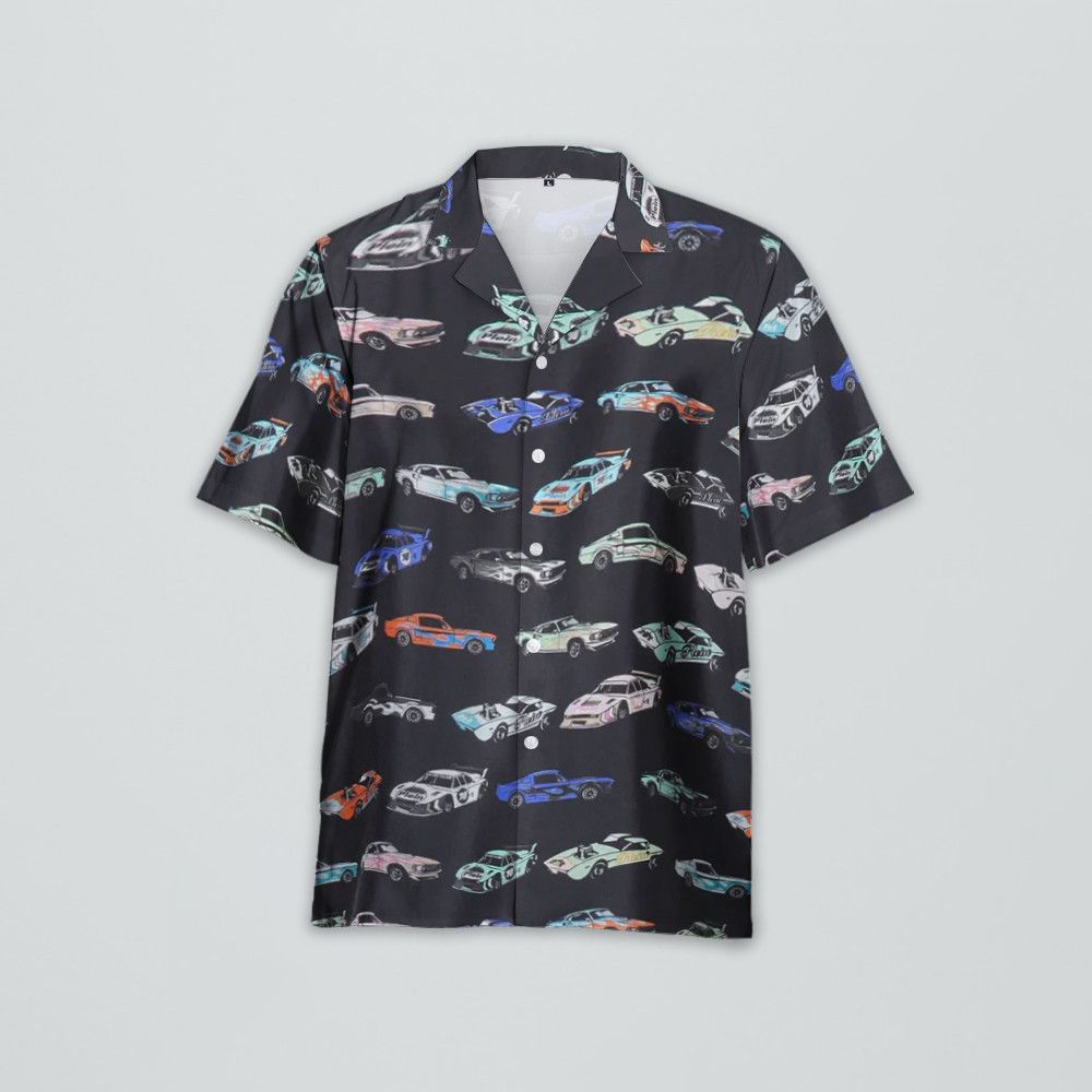 Designer Cars Racing Bowling Shirt Size US L / EU 52-54 / 3 - 1 Thumbnail